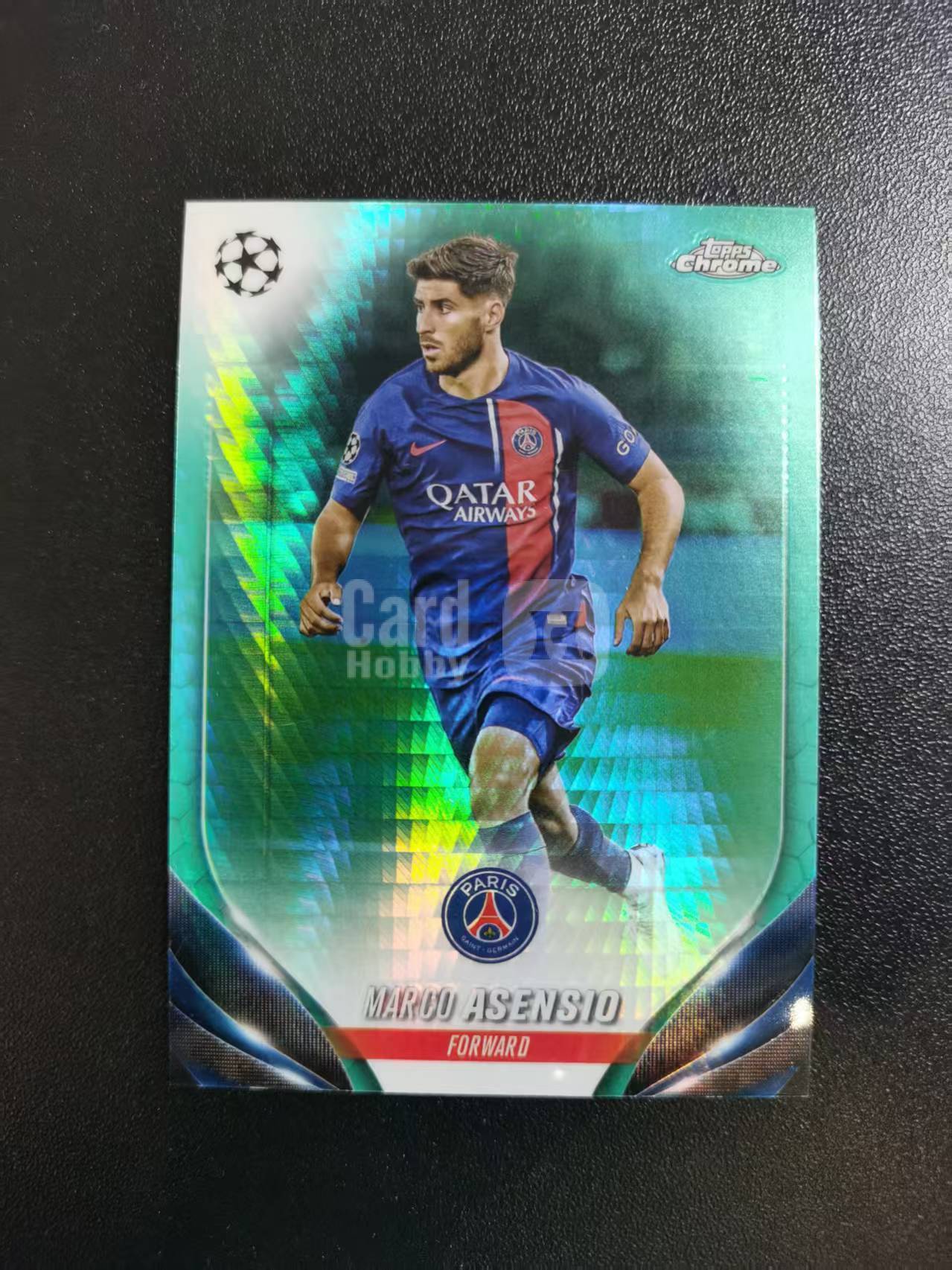 2024 Topps Chrome Marco Asensio 阿森西奥 大巴黎 西班牙 TC欧冠 折射 收藏凑套 卡品如图 免费代拍CC06