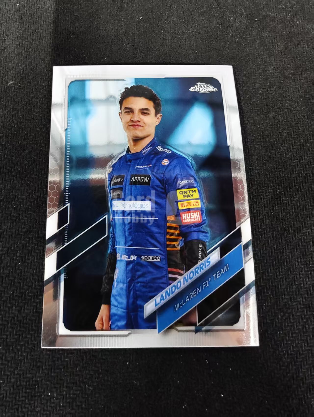 2021 TOPPS CHROME LANDO NORRIS F1 赛车 迈凯伦车队 兰多诺里斯 划痕 边角瑕疵 #6