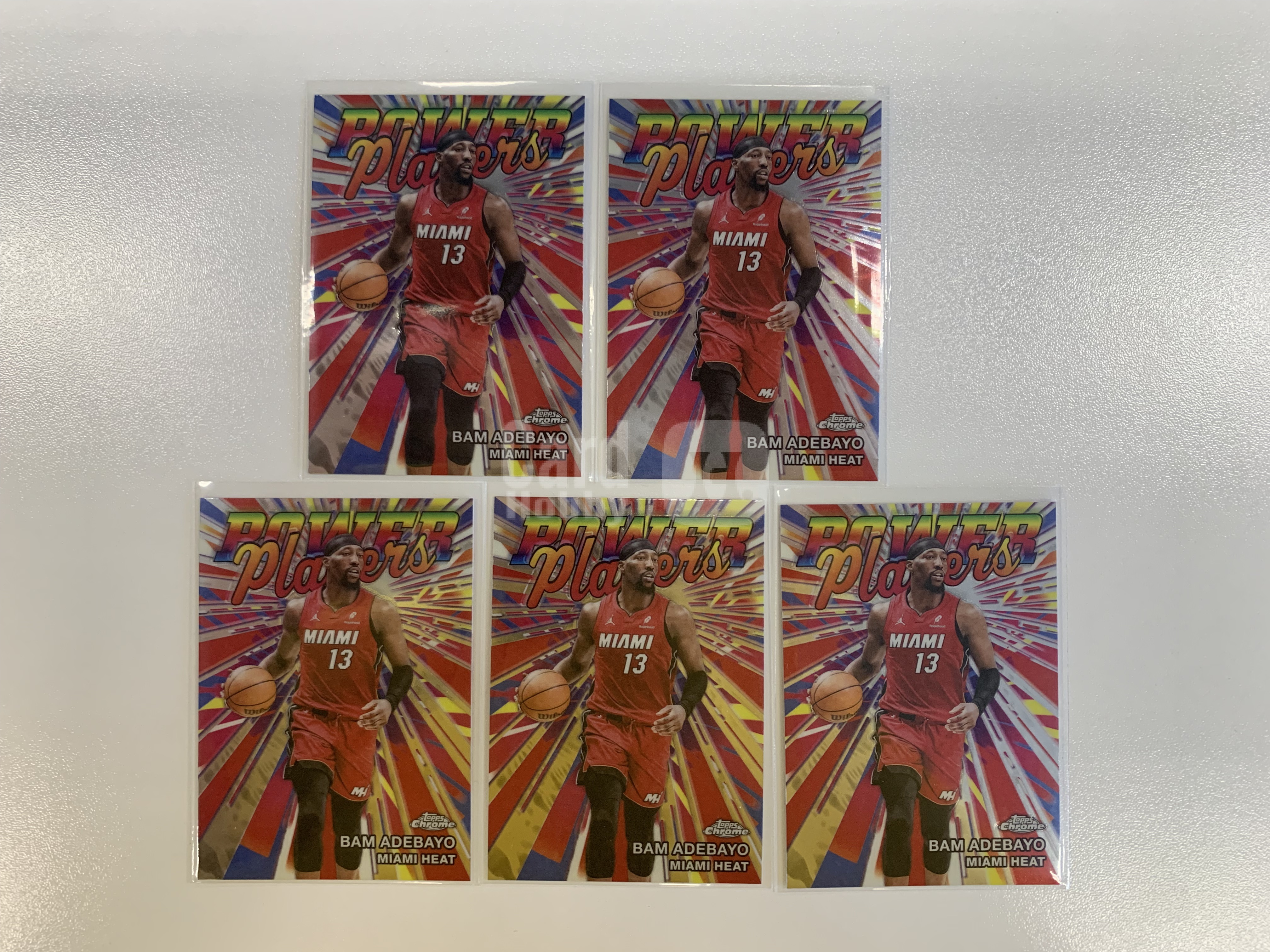 2025-26 Topps Chrome Update Bam Adebayo 热火 巴姆 阿德巴约 Power Players 特卡打包 ALG