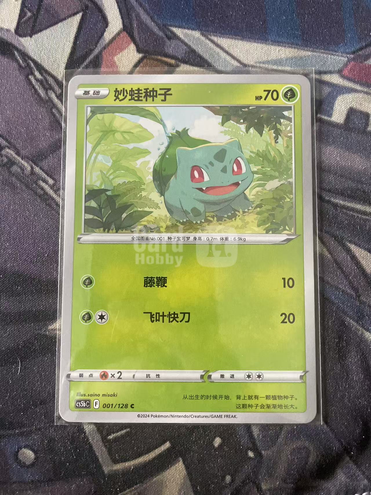 2024 Pokemon TCG 1 妙蛙种子 chs 宝可梦 简中 木水拍卖 204