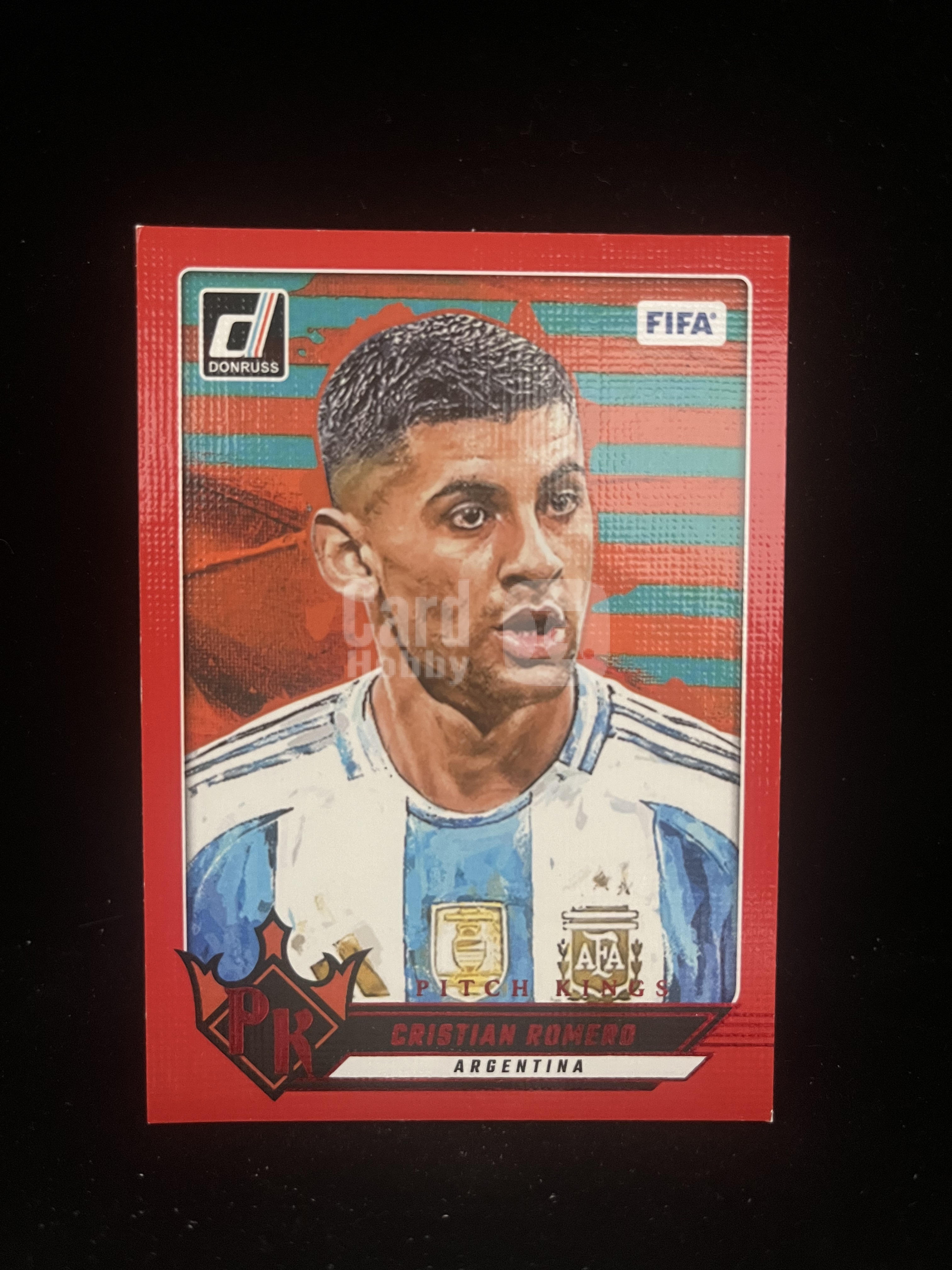 免费代拍 2024 Donruss FIFA 克里斯蒂安·罗梅罗 Cristian Romero 红折 卡品如图#H152