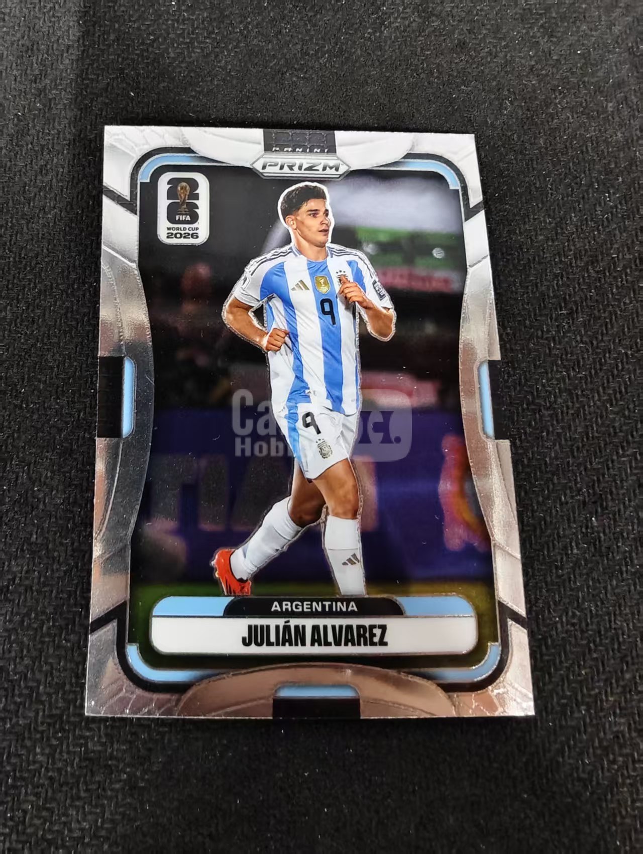 2026 Panini World Cup Prizm Julian Alvarez 阿根廷 朱利安 阿尔瓦雷斯 小蜘蛛 PZ世界杯 划痕 边角瑕疵#1