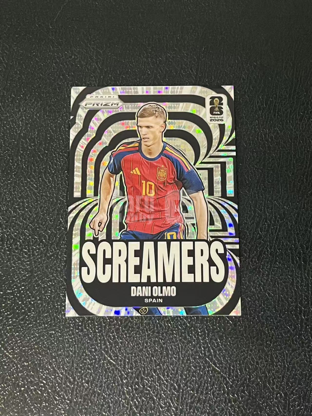 2026 Panini World Cup Prizm Dani Olmo 奥尔默 脉冲折 特卡 西班牙 世界杯 银折 实卡精美 卡品如图 LA-5