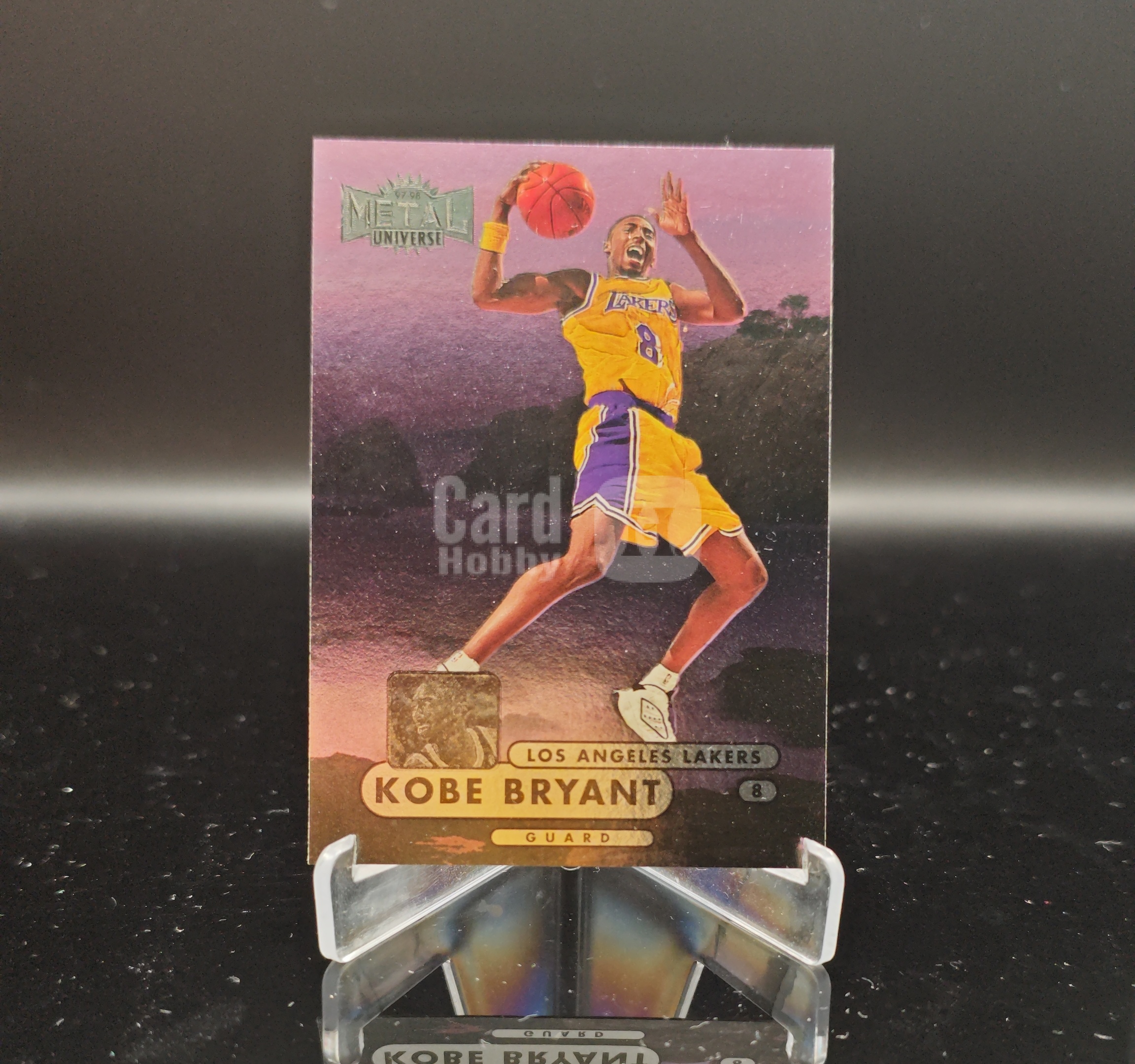 1998 Fleer Metal Kobe Bryant #86 科比 布莱恩特 小飞侠 曼巴 黑曼巴 mamba 洛杉矶湖人 金属宇宙 卡品如图