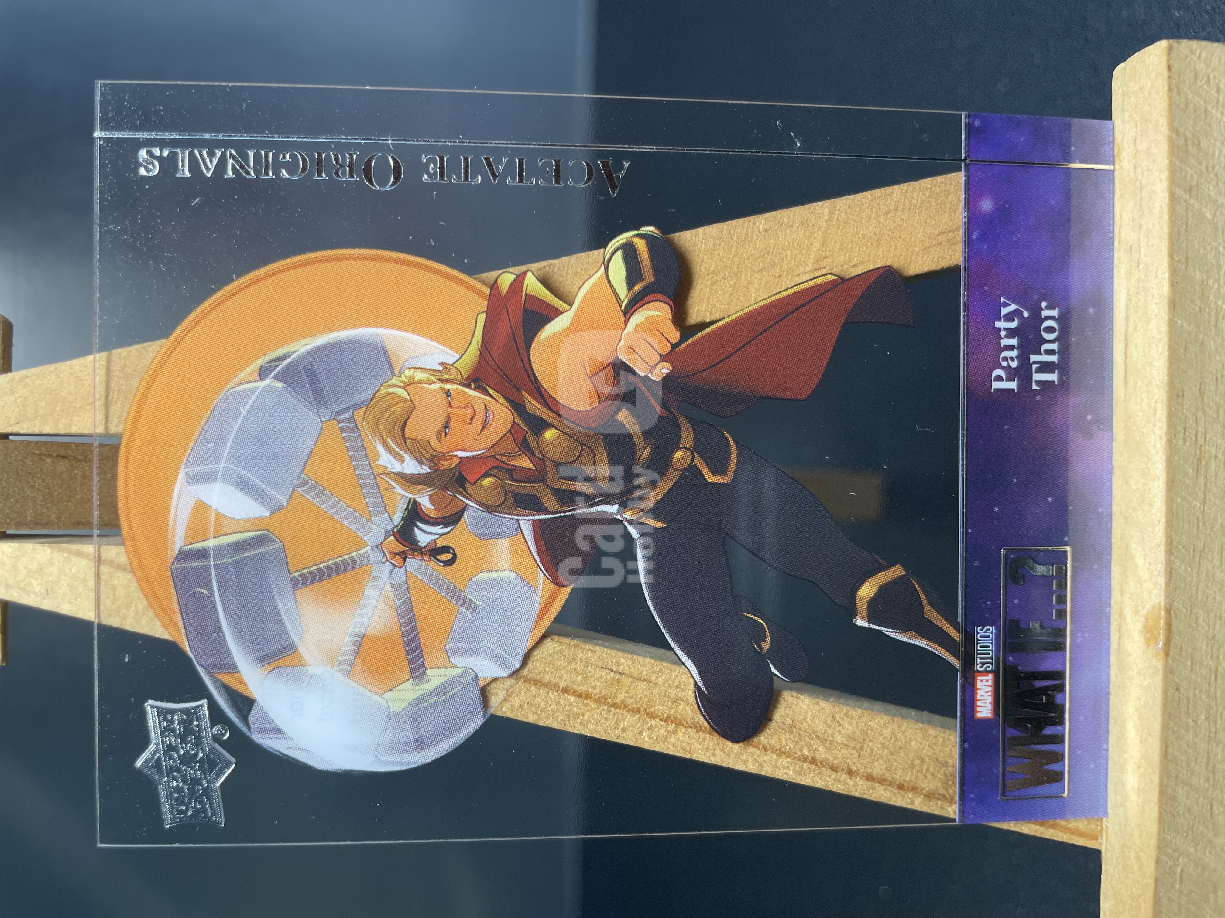 (B5)2023 UPPER DECK 透明胶片 特卡 漫威 派对雷神 实卡好看 收藏凑套必备 卡品如图 !!!