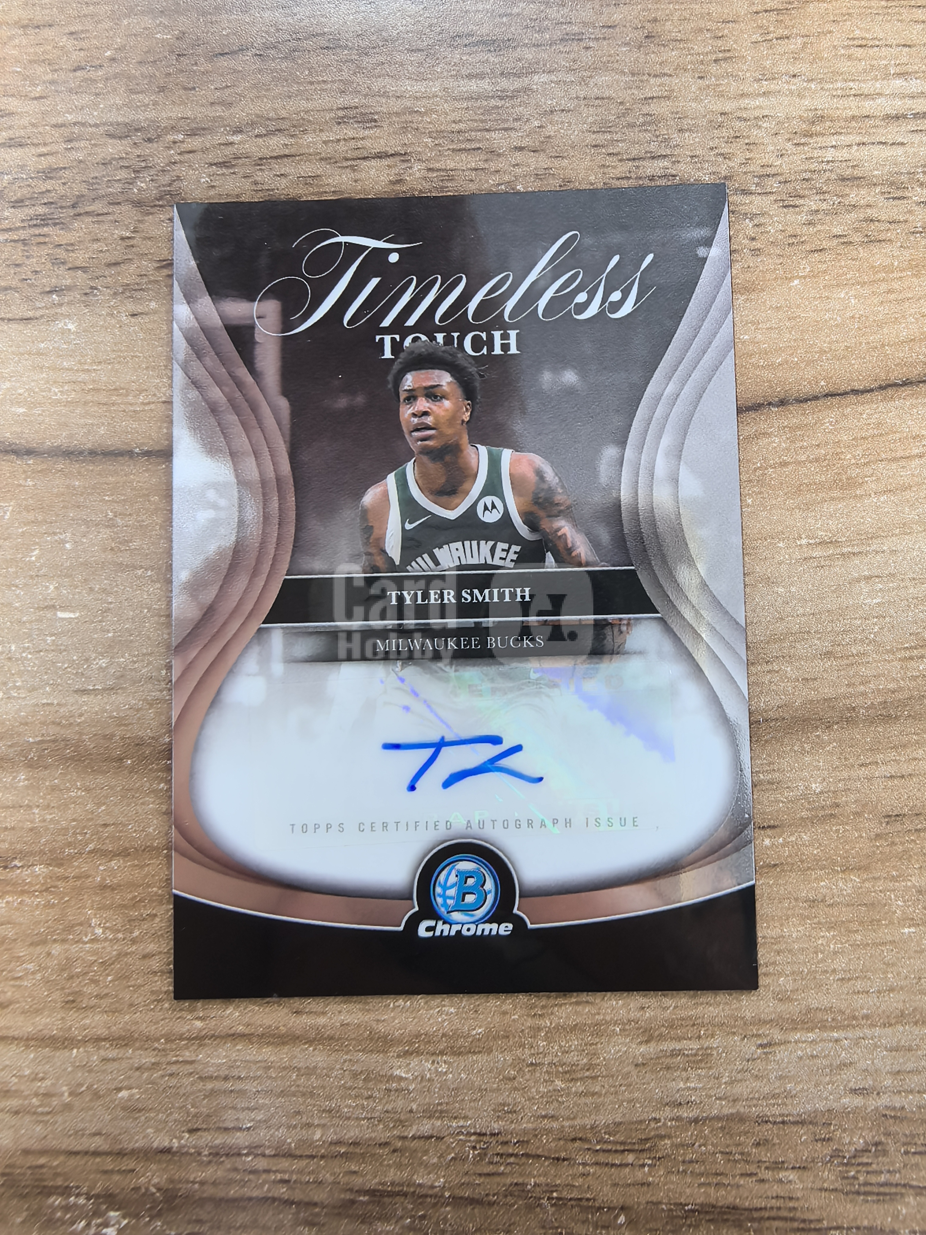 2025 Topps Bowman Chrome Tyler Smith 雄鹿 泰勒史密斯 签字 贴签 Timeless特卡 微瑕 卡品如图 收藏必入 七哥