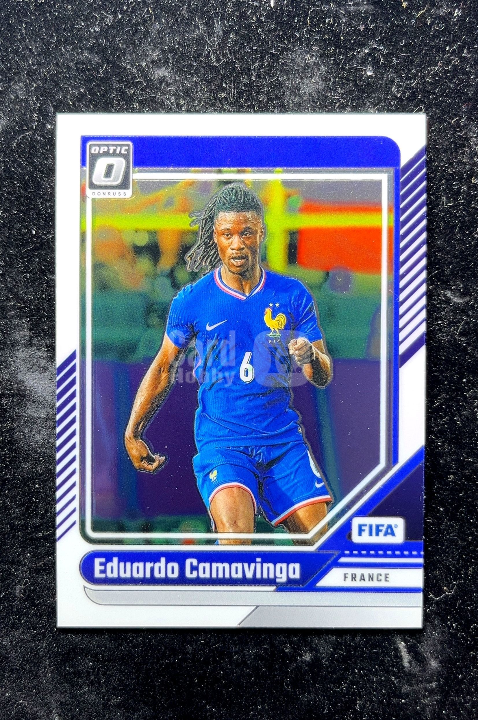 【小白1%代卖】2024-25 Panini Donruss Optic O版 Eduardo Camavinga 爱德华多·卡马温加 新秀 RC 卡品如图 高价值 #102 FRANCE 0702