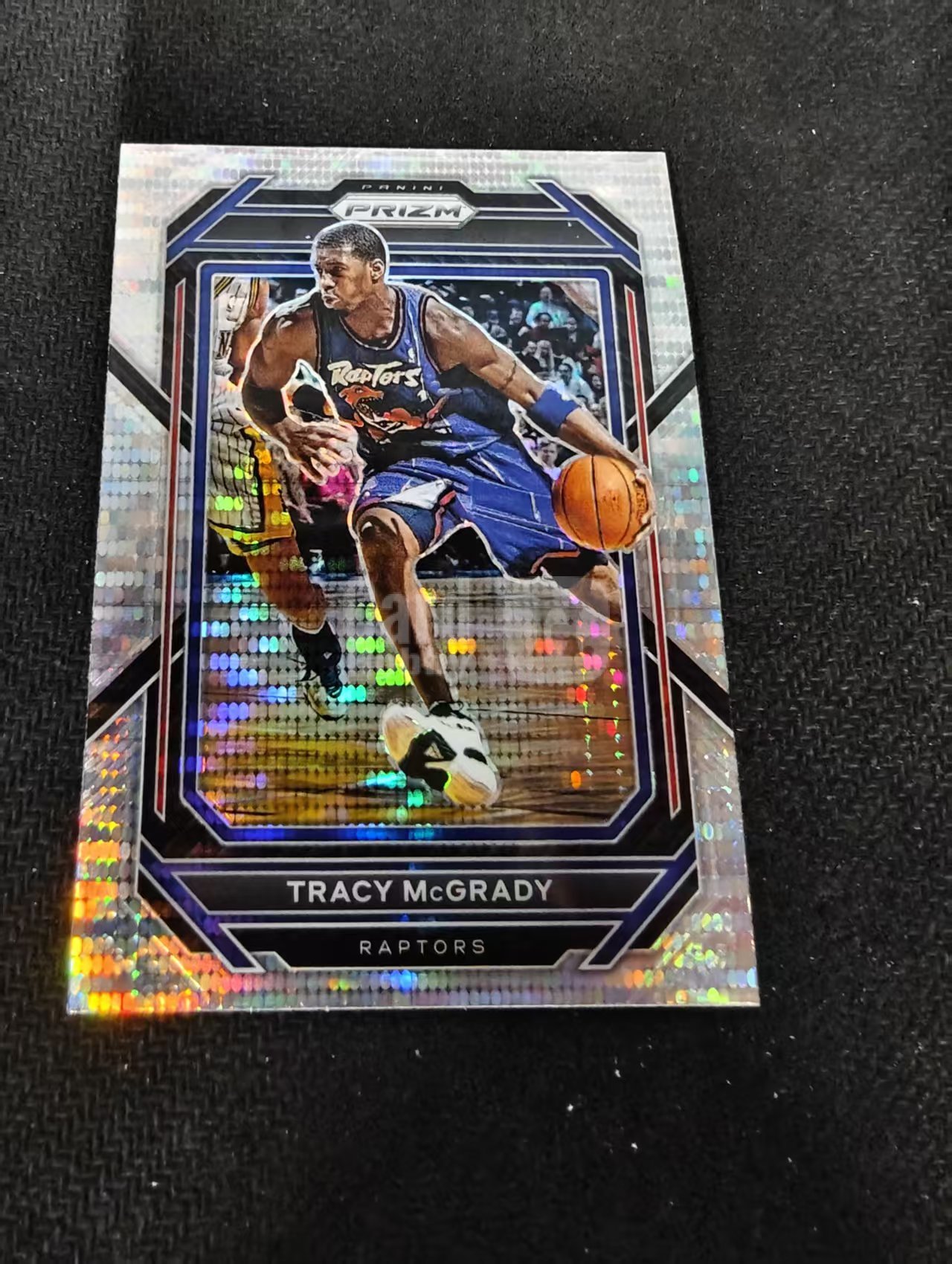 2022-23 Panini Prizm Tracy McGrady PZ 特雷西 麦克格雷迪 麦迪 猛龙 脉冲折 PZ 划痕 边角瑕疵 #280
