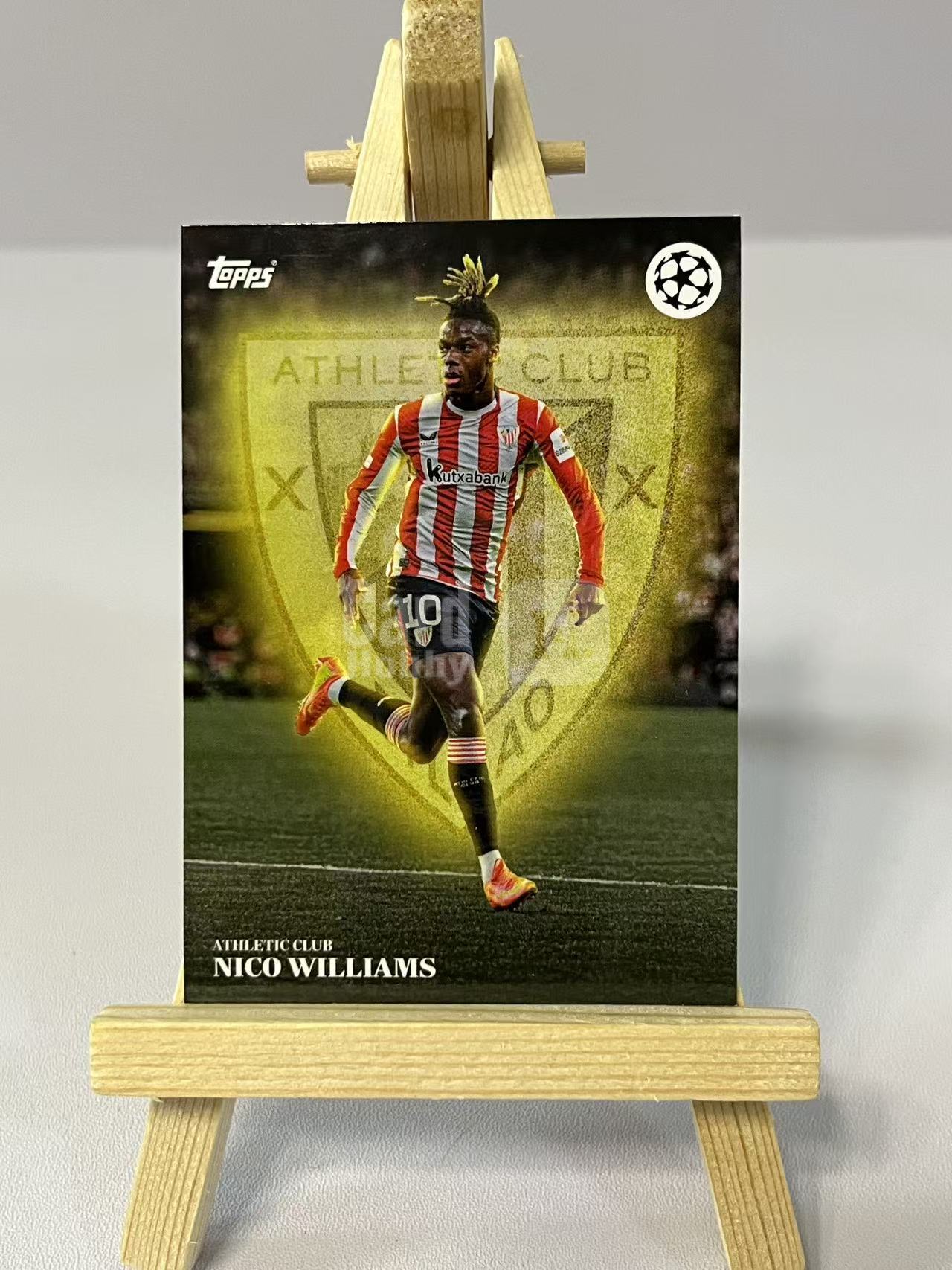 2025 Topps UEFA Nico Williams 尼科 威廉姆斯 毕尔巴鄂竞技 极简 欧冠 实卡精美 卡品如图 LZ5