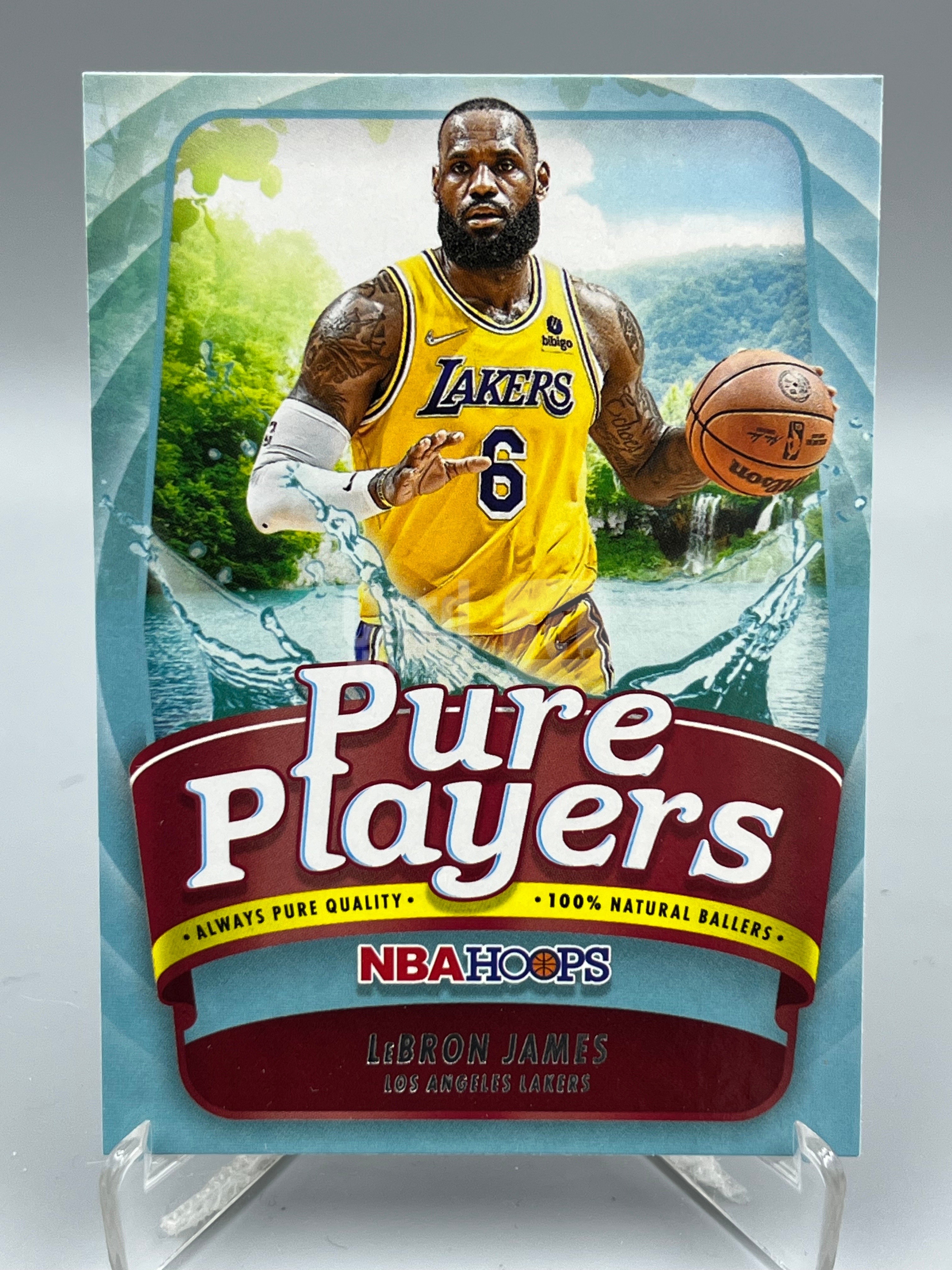 2022-23 Panini Hoops LeBron James NBA 勒布朗 詹姆斯 纯粹球员 特卡 美国 洛杉矶湖人队 老詹 小皇帝 收藏必备【暴富 巧儿】y