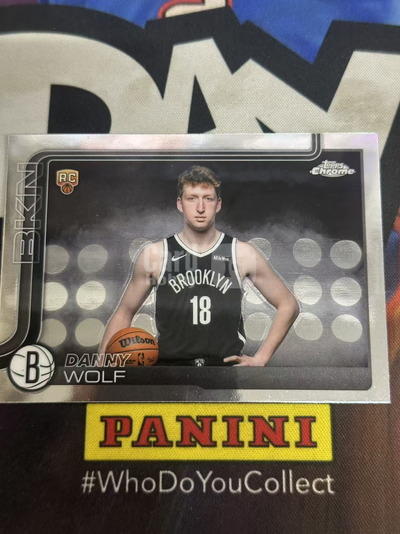 2025-26 Topps Chrome Danny Wolf RC 【小猪包代卖】篮网 新秀 丹尼 沃尔夫 横版 变化版 大比例 SP base 元年TC 凑套 特卡