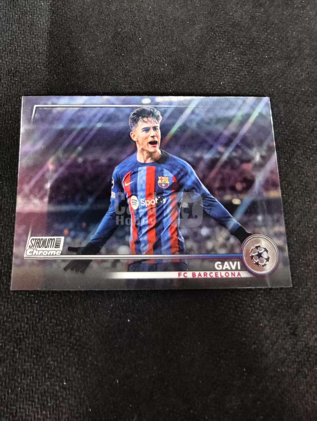 【可合并,不累计】2023 Topps Stadium Club Chrome Gavi 加维 巴塞罗那 巴萨 西班牙金童 欧冠 竞技场 不保卡品 介意勿拍 #68