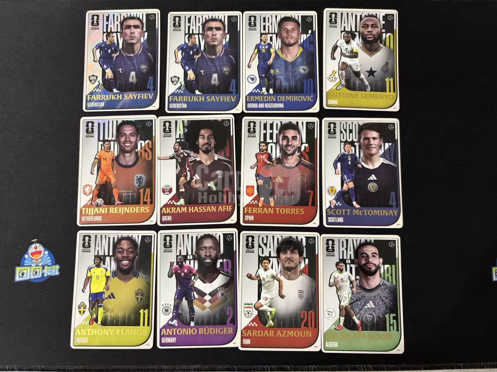 【星辰】2026 Panini 卡游 FIFA WORLD CUP 世界杯 10元包 薄卡 画报卡 塞菲耶夫 塞梅尼奥 赖恩德斯 费兰 托雷斯 阿菲夫 麦克托米奈 埃兰加 等 LOT 实卡精美