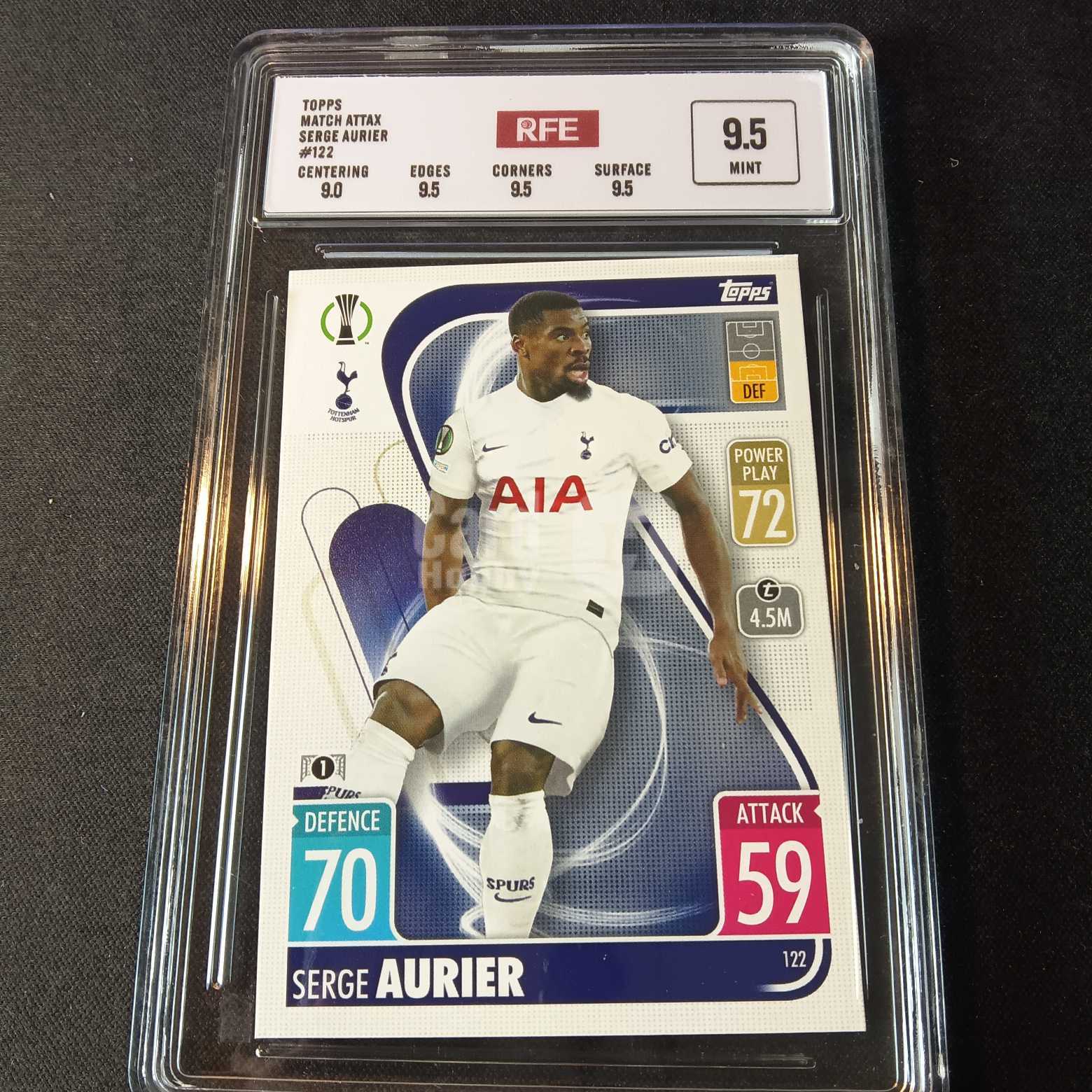 2023 Topps match attax 奥里尔 评级卡 热刺 实卡精美 品质保障 投资收藏必备 保值回购 详情见说明 多张可合并订单 可累计【KUROKO】