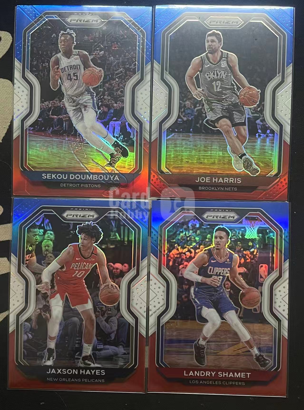 2020-21 Panini Prizm Joe Harris 乔·哈里斯 墩布亚 沙美特 海斯 pz 三色折 折射 打包 值得收藏(猴子卡社)