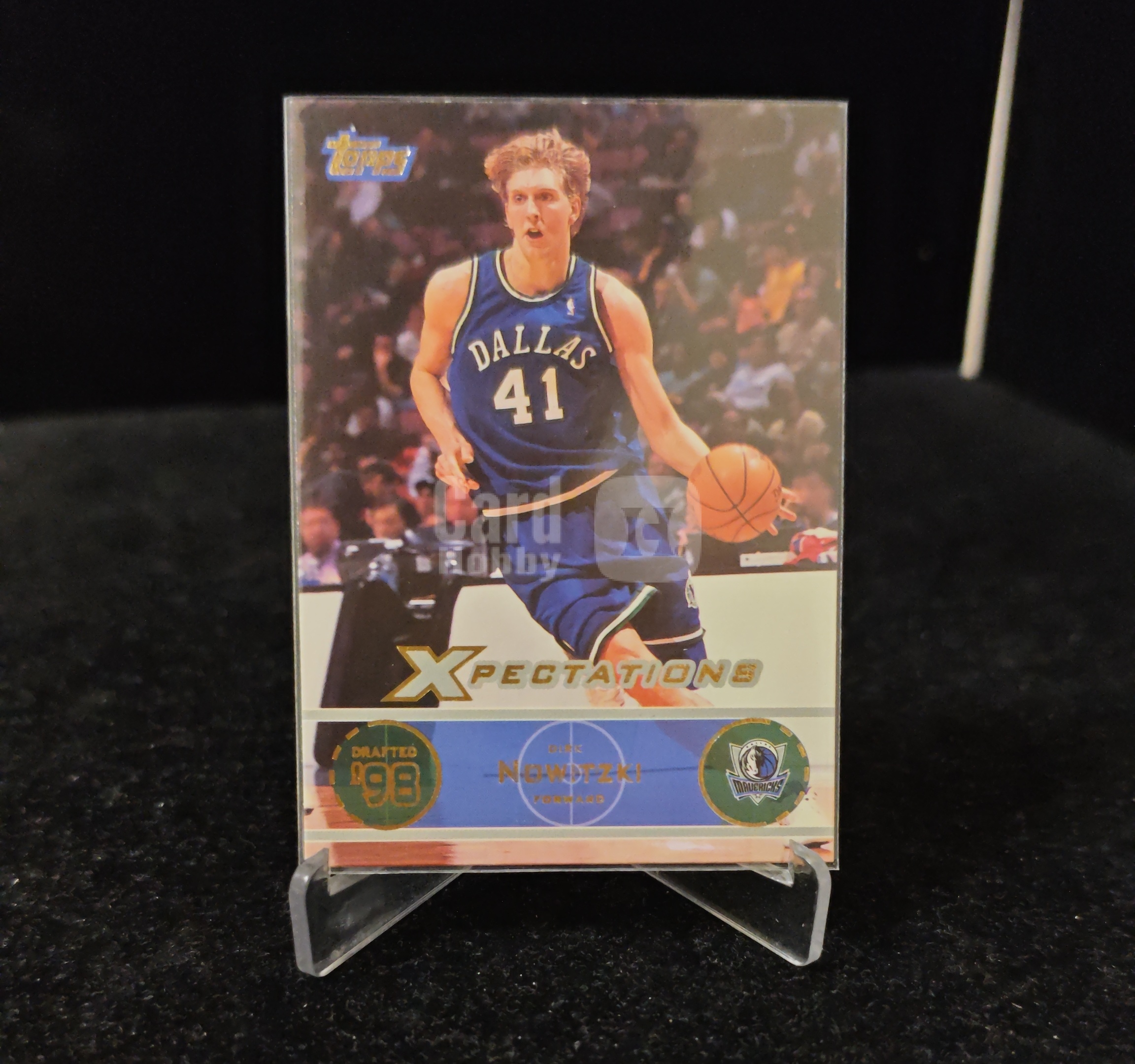 2000-01 Topps Xpectations Dirk Nowitzki #5 达拉斯小牛 德克诺维斯基 德国战车 卡品如图