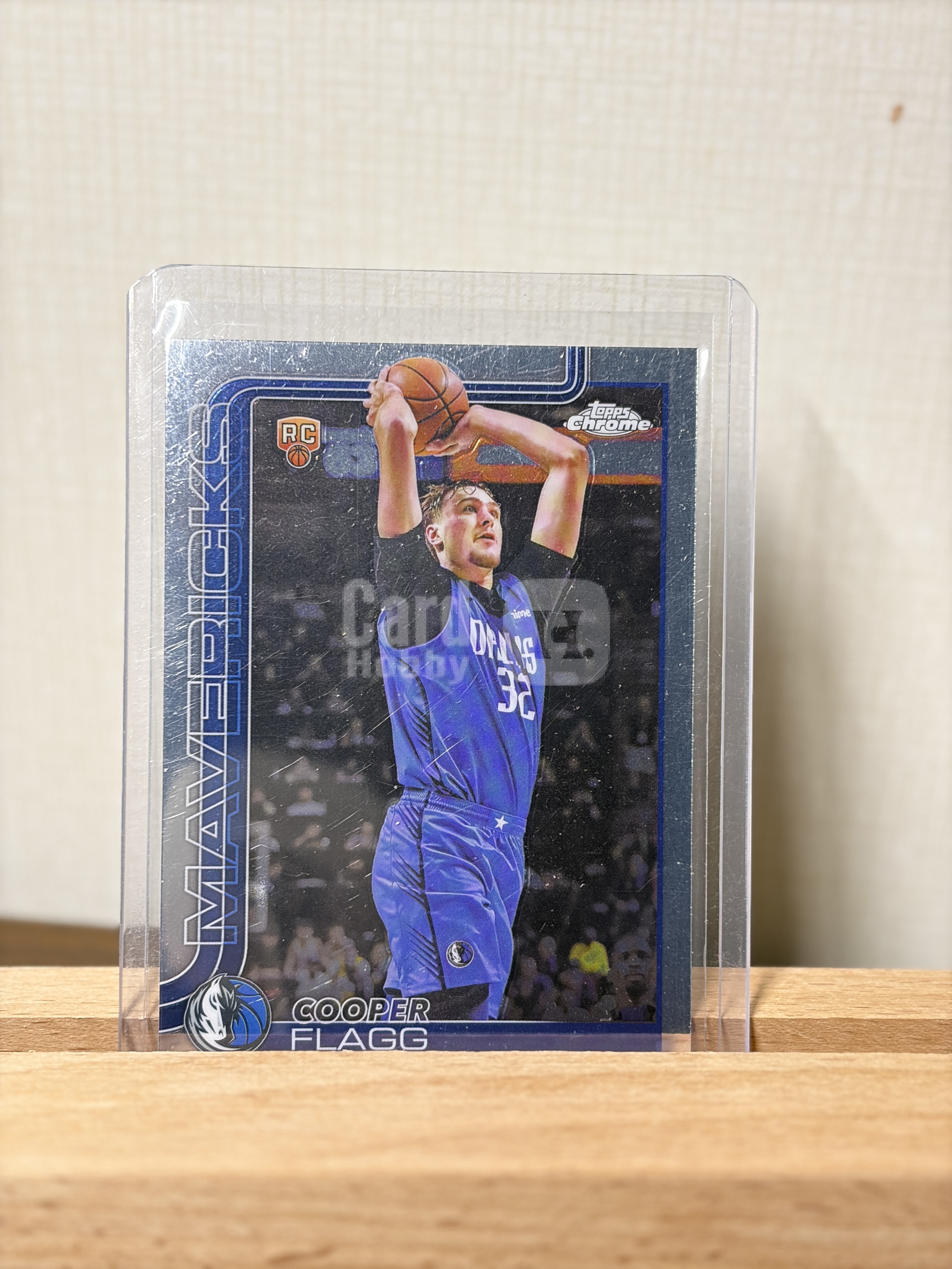 2025 Topps Chrome Cooper Flagg RC #251 新秀年 库珀 弗拉格 独行侠 RC 美国之子 正base 最佳新秀