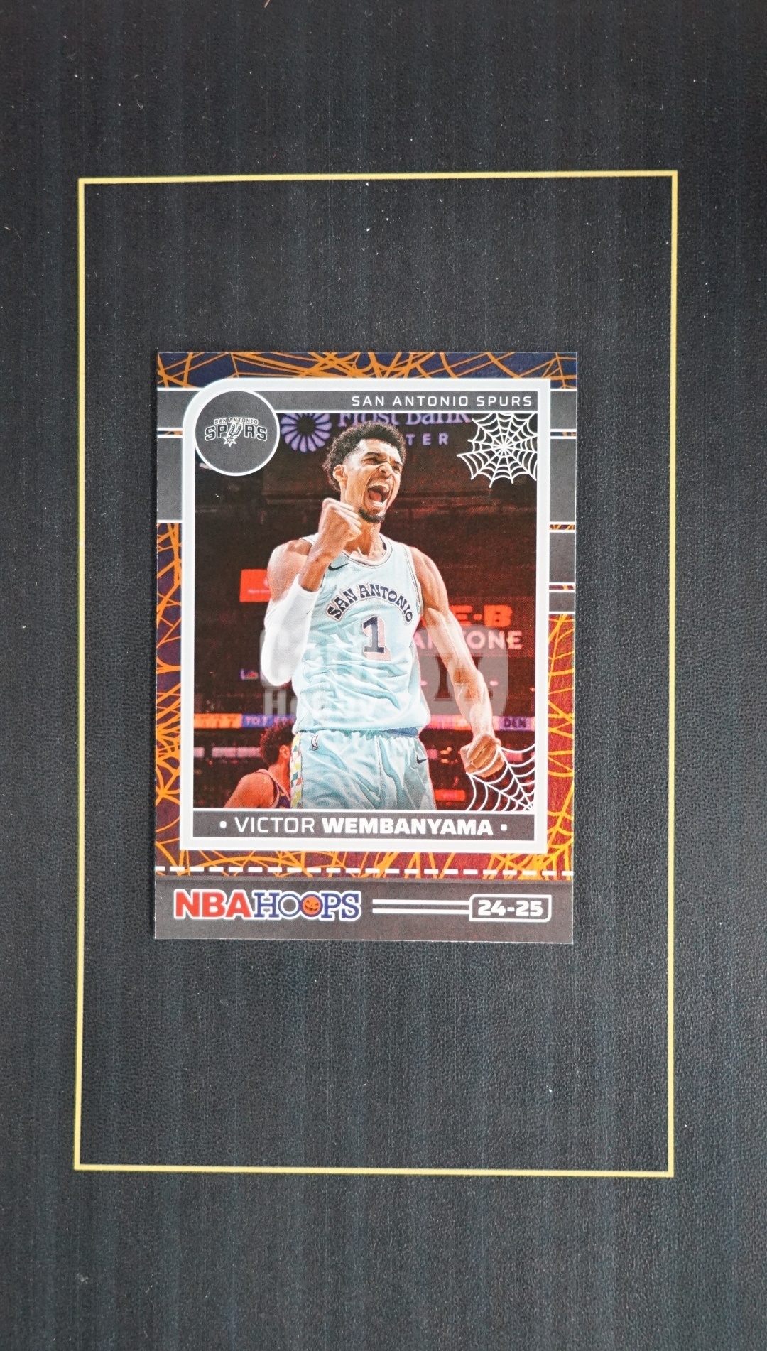 2024-25 Panini NBA Hoops Victor Wembanyama 马刺 文班亚马 蛛网折 折射 万圣节特卡 怒吼 庆祝选图 大比例 卡品如图 ebay有价 选图暴力炸裂值得收藏
