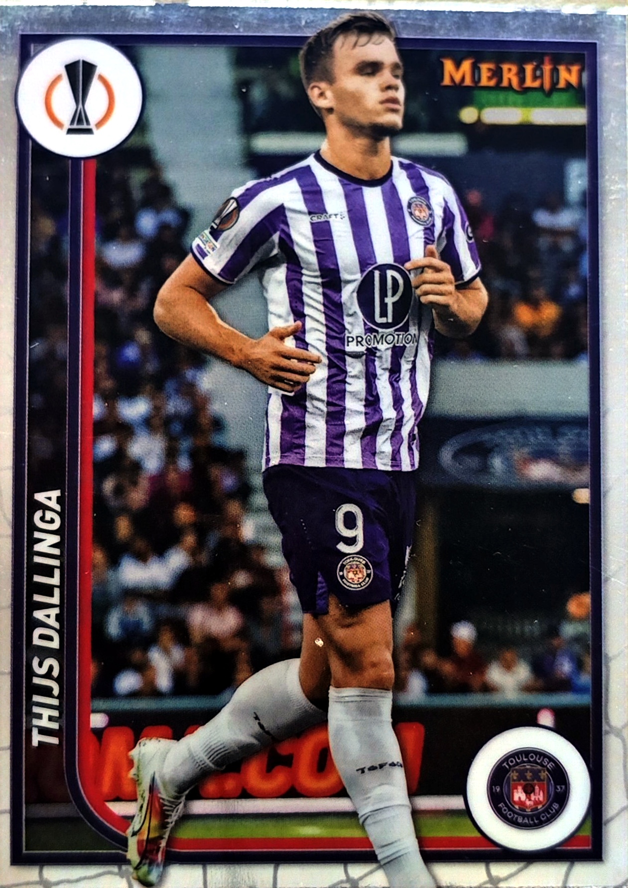 2023-24 Topps Merlin Thijs Dallinga 梅林 图卢兹 泰斯 达林加