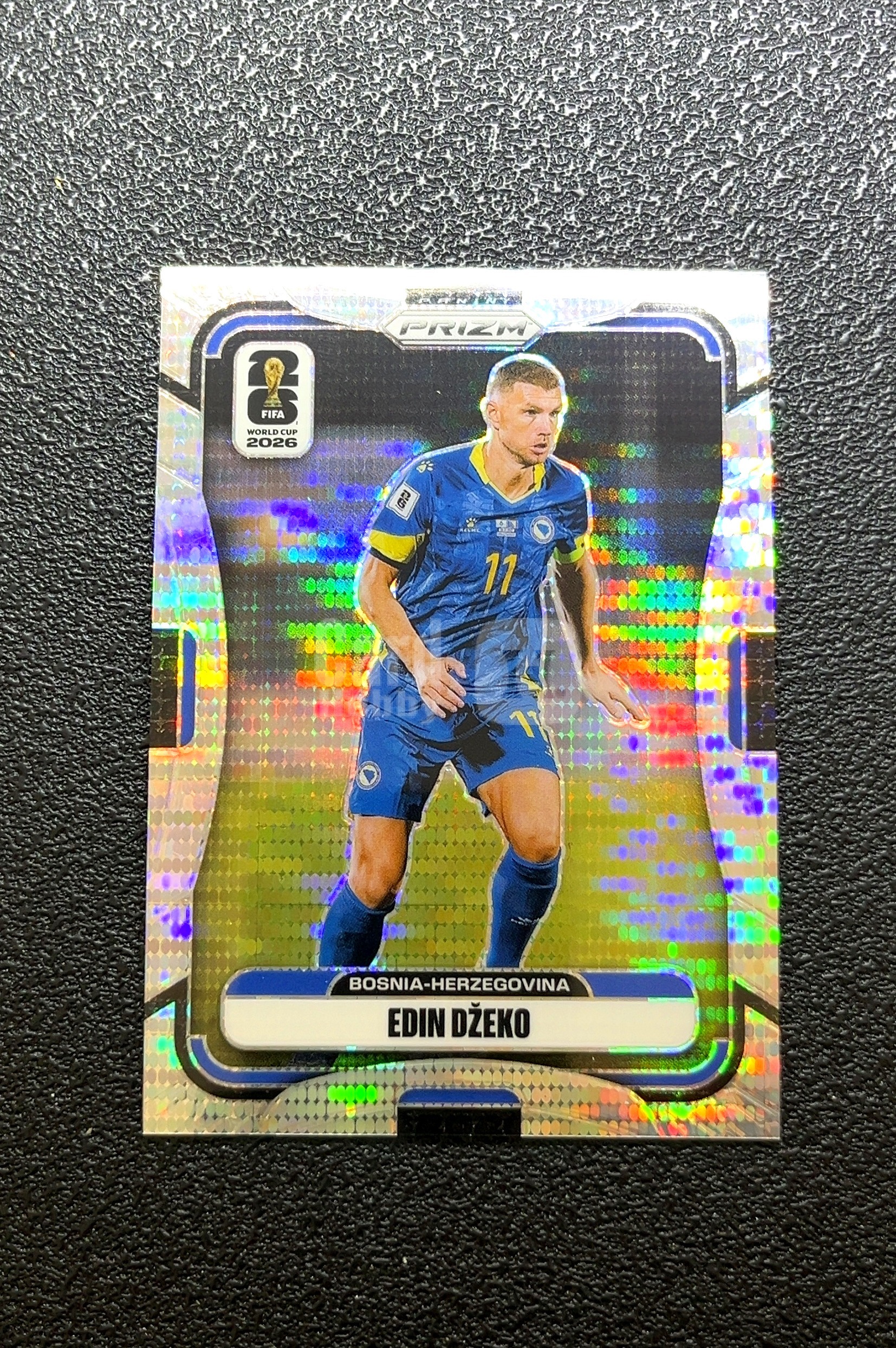 【岛屿拍卖】2026 Panini Prizm Edin Džeko 埃丁·哲科 银折 折射 卡品如图 高价值 #469 Bosnia and Herzegovina 0005#508