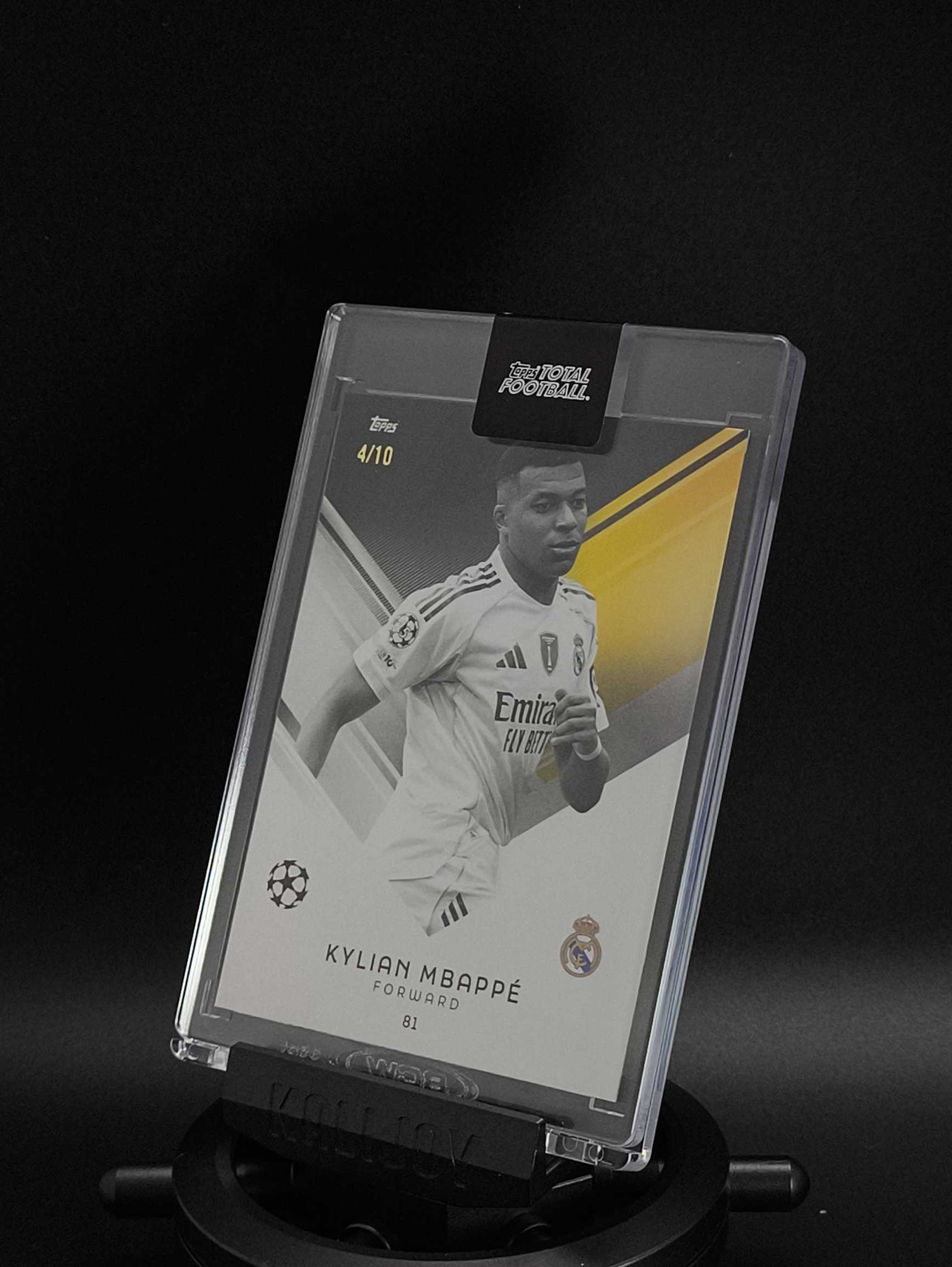 2025-26 Topps Total Football Kylian Mbappe 基利安·姆巴佩 姆总 姆巴佩 皇家马德里 皇马 法国 4/10编TTF 原封砖
