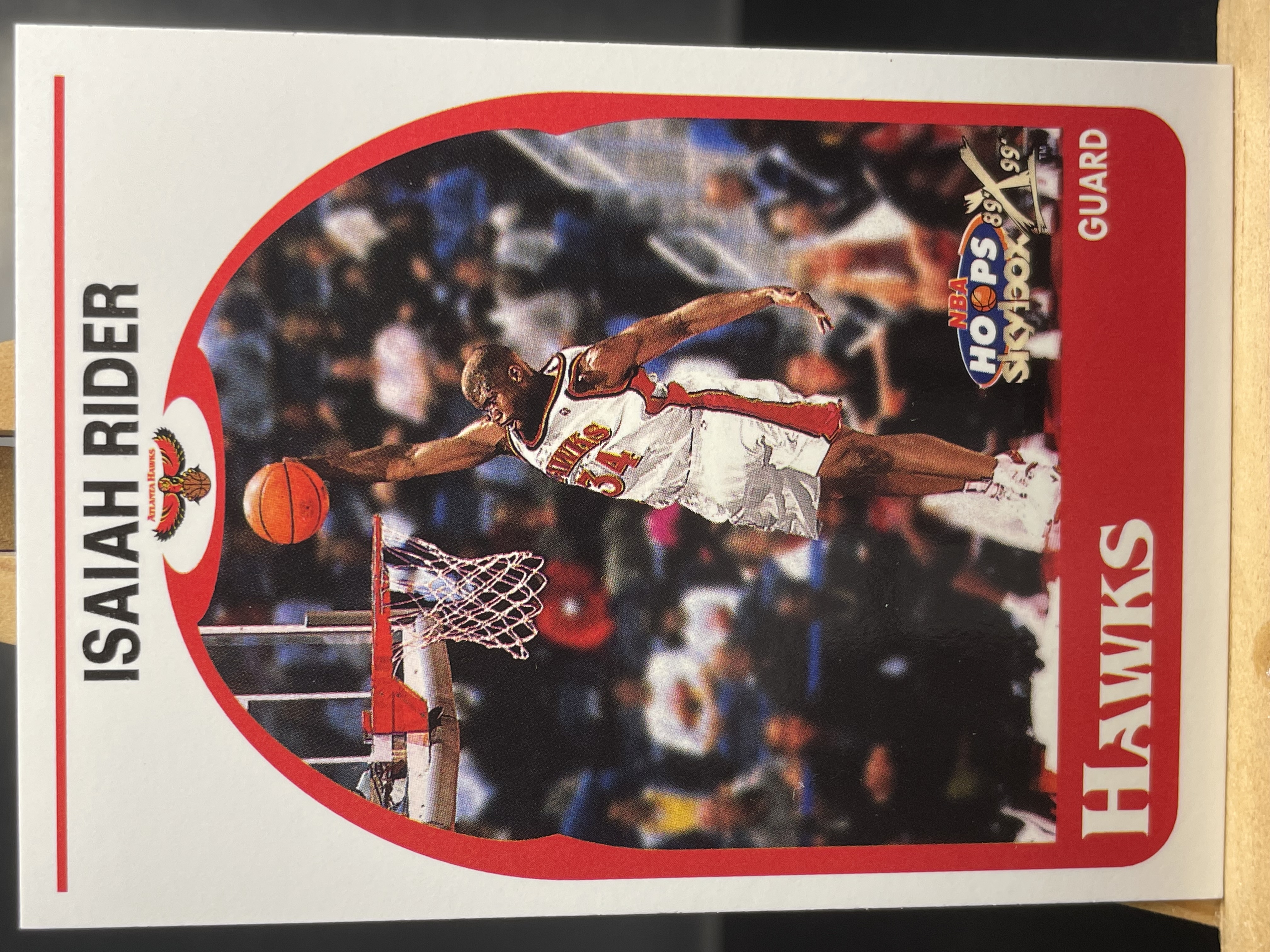 (C2) 2000 SKYBOX 老卡 伊塞亚 莱德尔 近期大热球星 收藏必备 卡面老化 边角暇 ! ! !