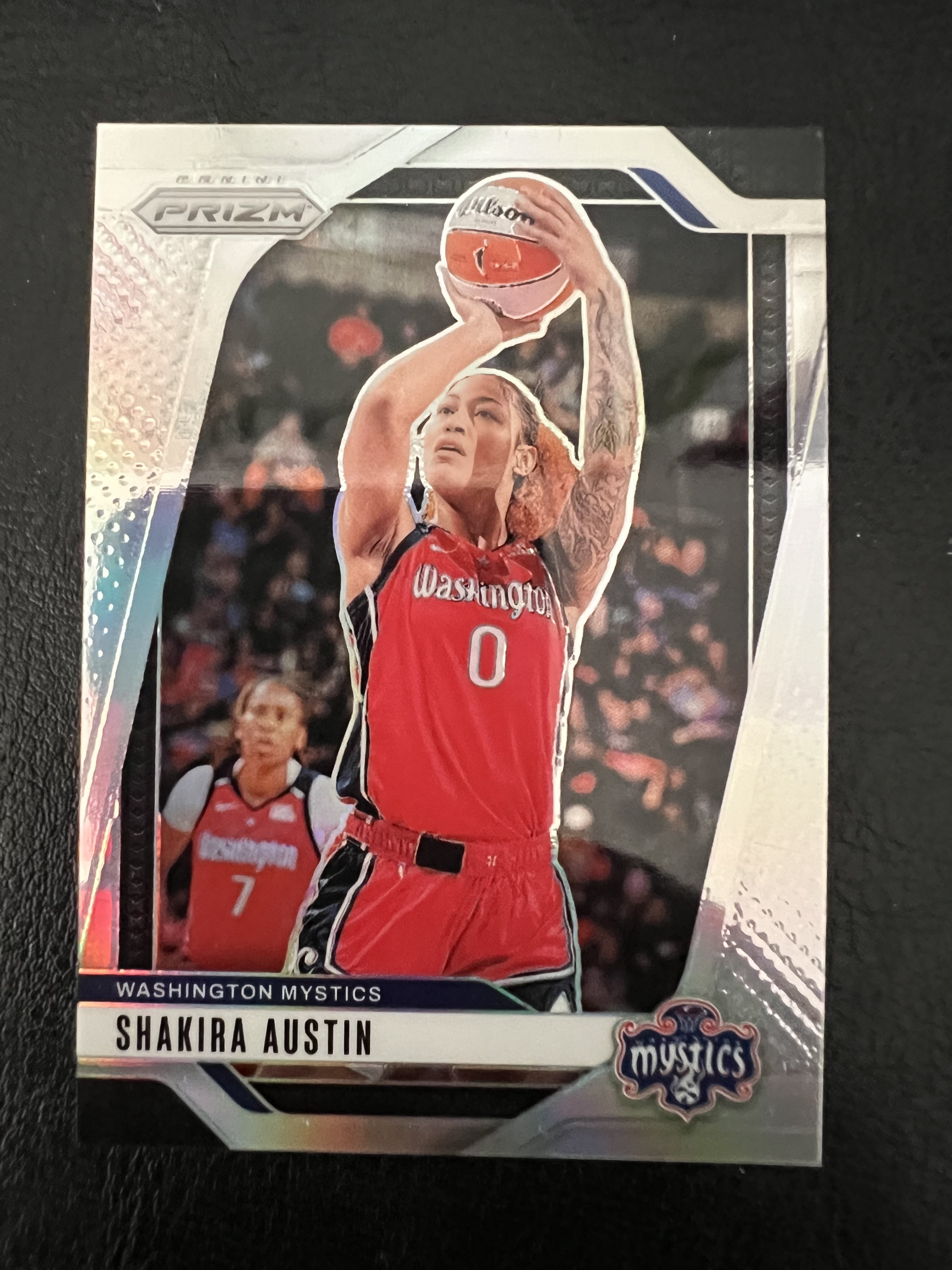 2024 Panini WNBA Prizm shakira austin 女篮 夏奇拉 奥斯汀 华盛顿神秘人 折射 BASE 完美收藏 卡品如图
