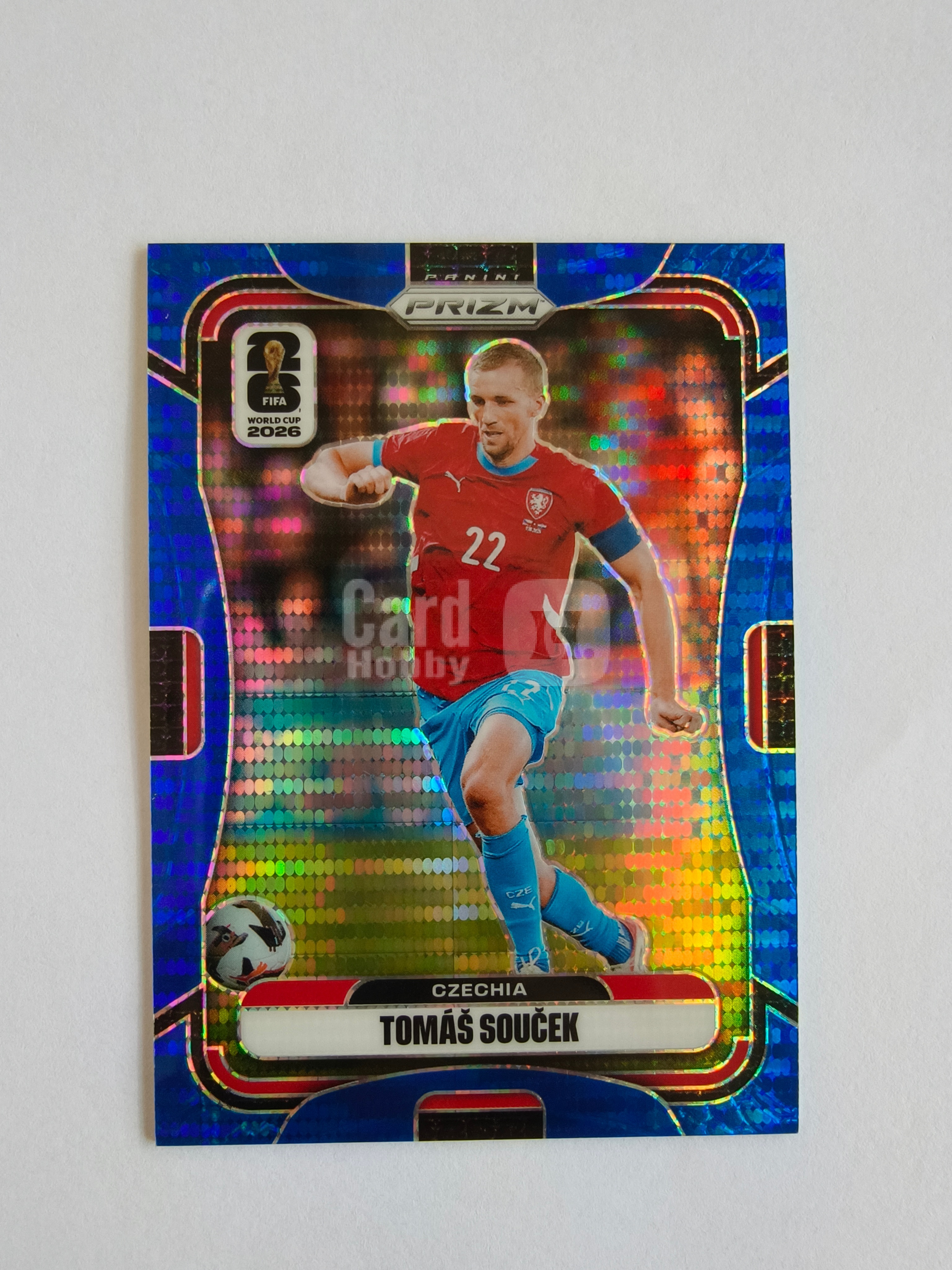 2026 Panini Prizm World Cup Tomas Soucek 2025-26 帕尼尼 世界杯 PZ 捷克 托马斯 绍切克 蓝脉冲折 49编 收藏必备 卡品如图 TY568