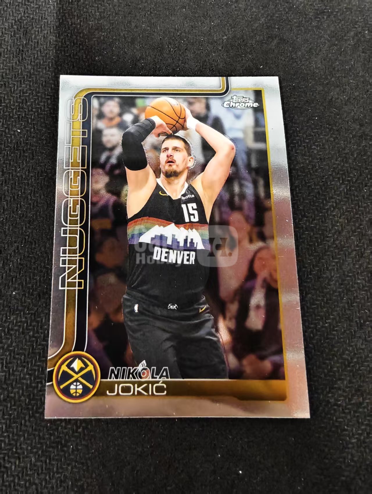 2026 Topps Chrome Update Nikola Jokic 掘金队 约基奇 TCU 划痕 边角瑕疵 #12