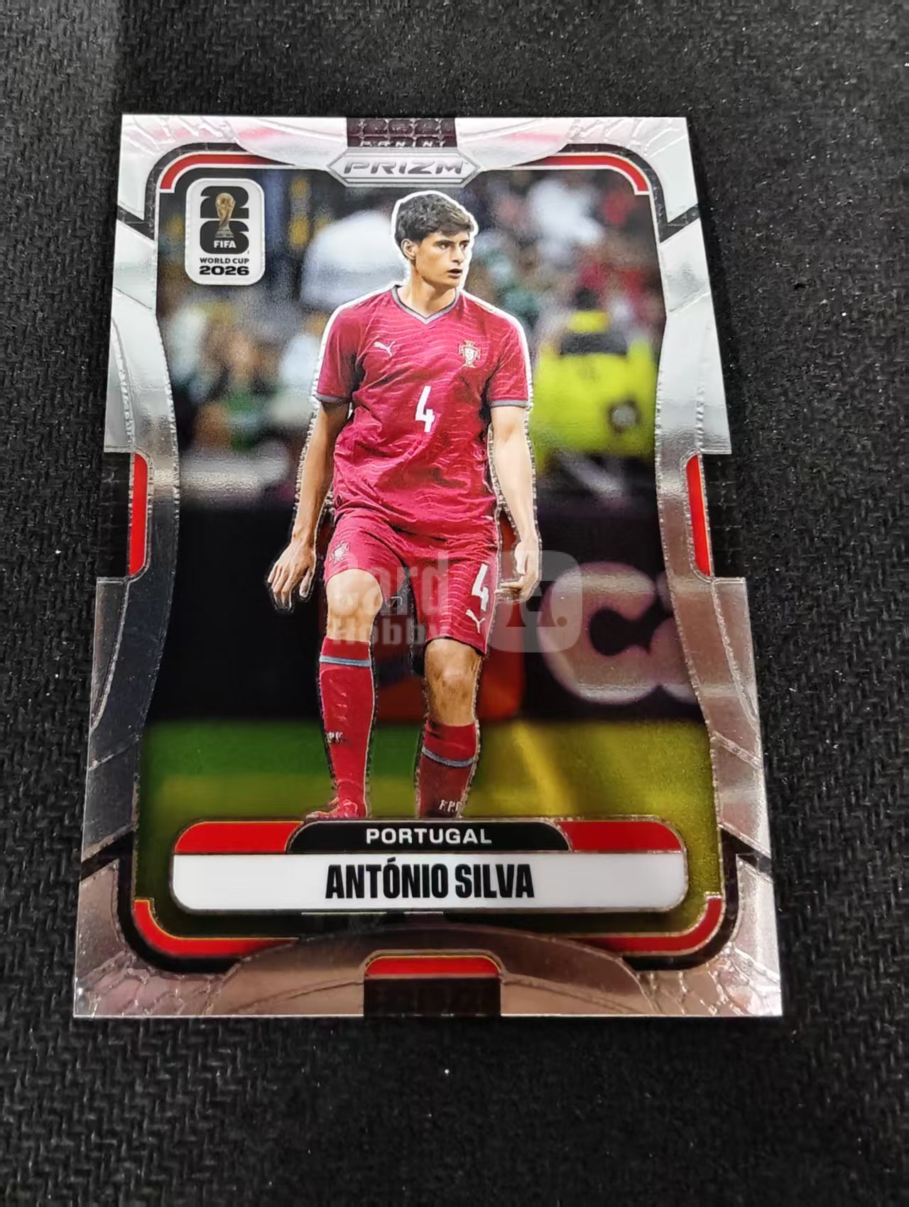 2026 Panini World Cup Prizm Antonio Silva 世界杯 葡萄牙 安东尼奥 席尔瓦 本菲卡 PZ世界杯 划痕 边角瑕疵#368
