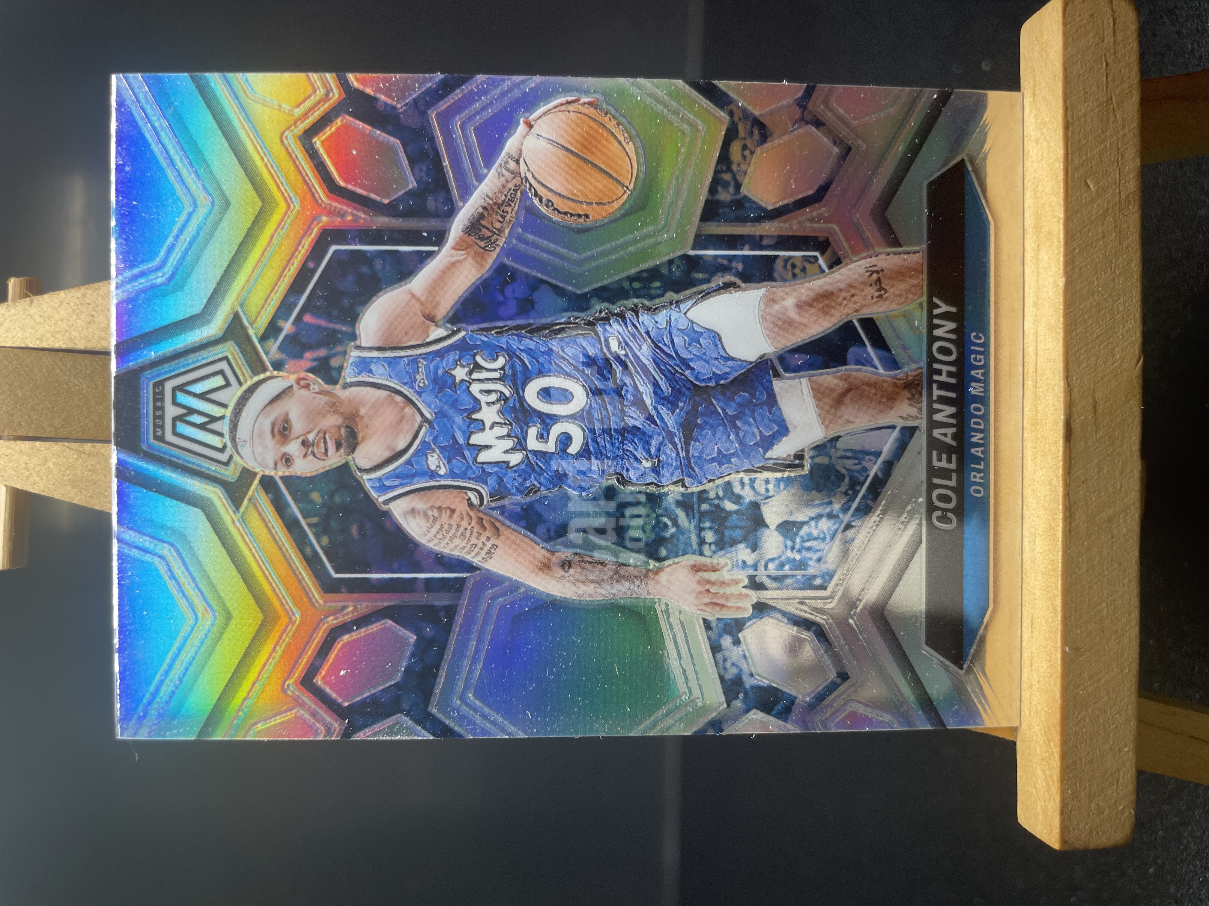(B8) 2023-24 PANINI 马赛克 银折 科尔 安东尼 魔术 近期大热球星 收藏凑套必备 卡品如图 !!!