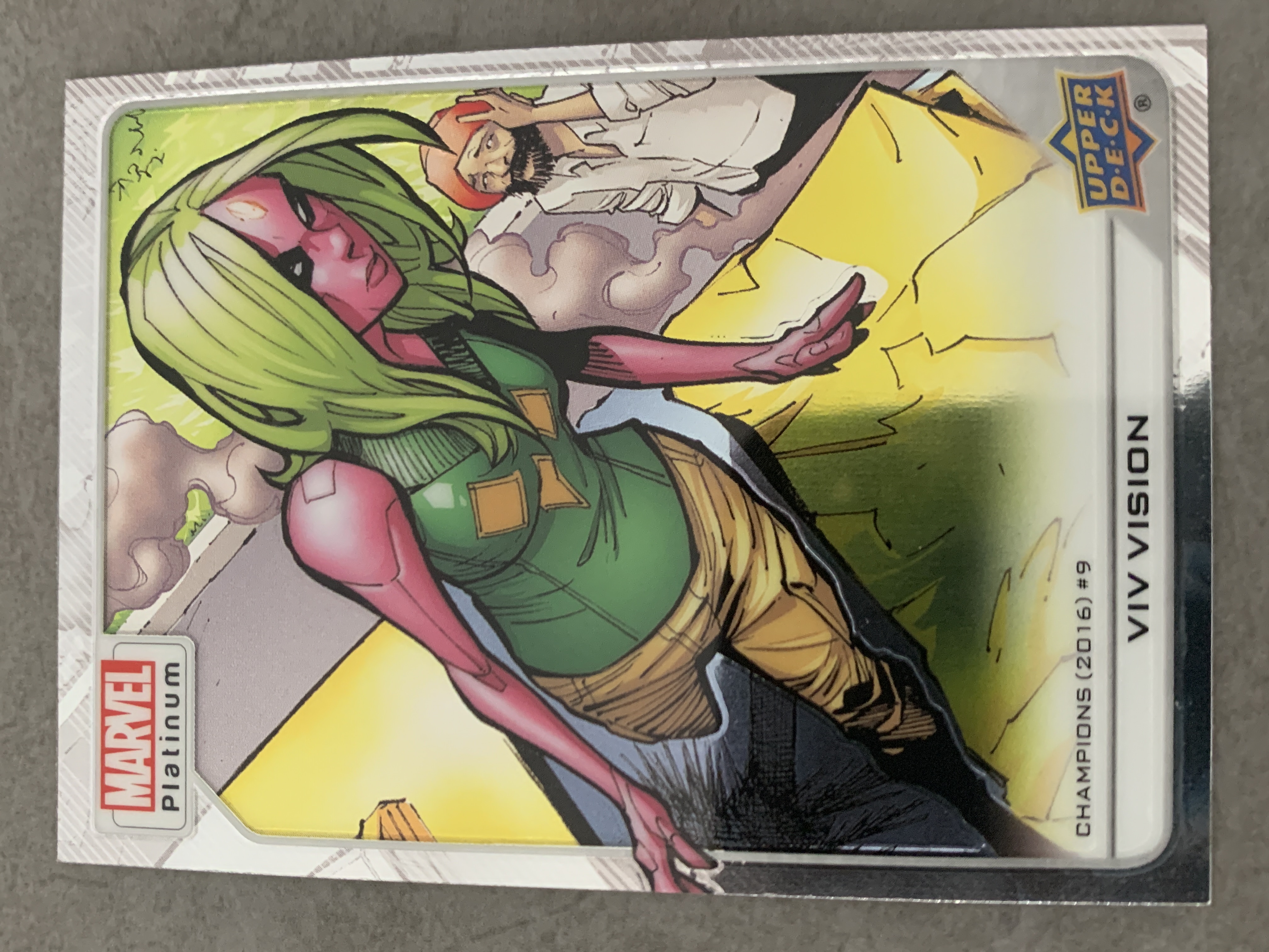 (A9) 2022 UPPER DECK 漫威 BASE 薇薇 幻视 实卡好看 收藏凑套必备 卡品如图 !!!