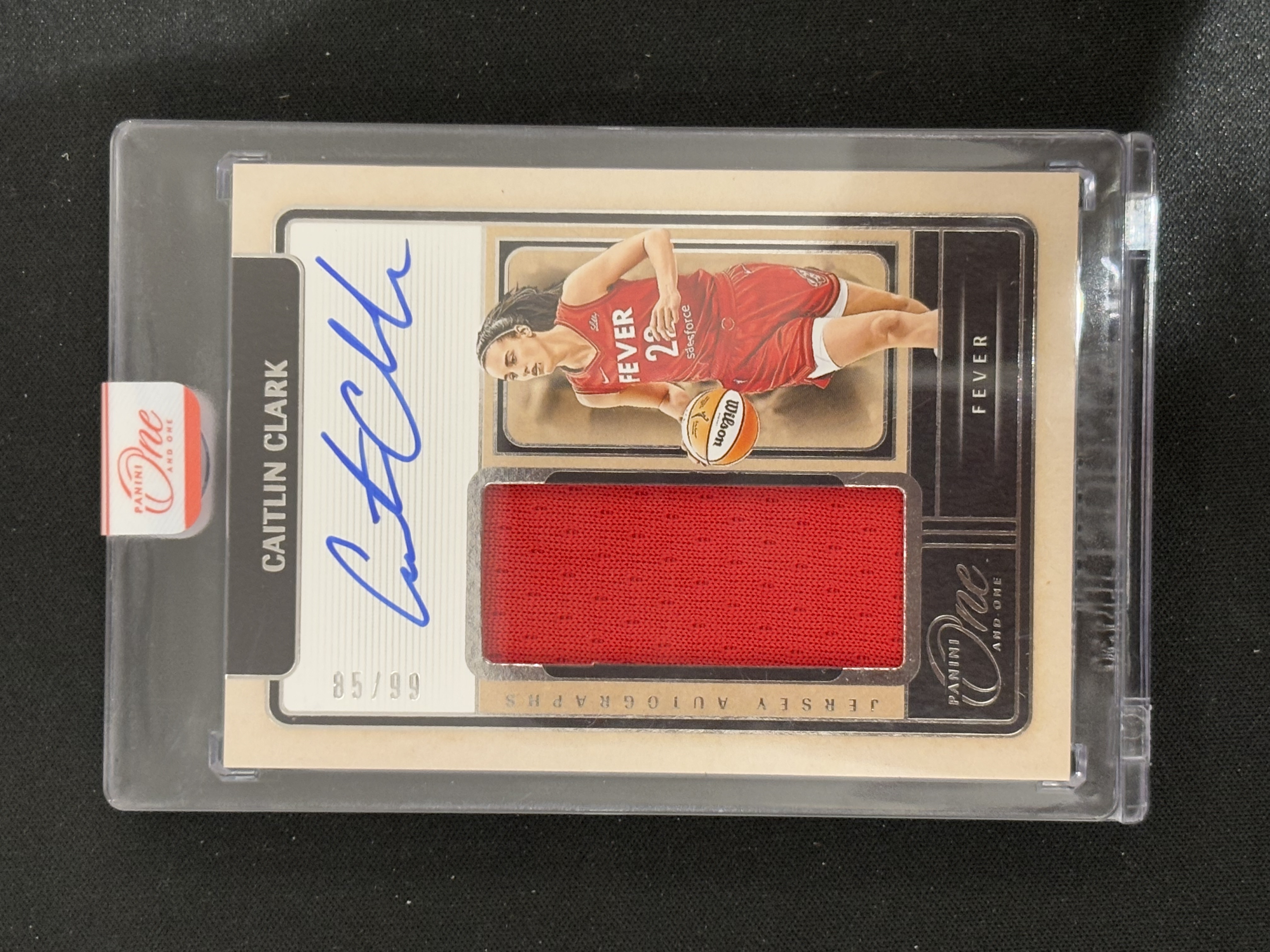 2025-26 Panini One and One Caitlin Clark OAO WNBA 凯特琳 克拉克 球衣物料切割 卡签字 ...