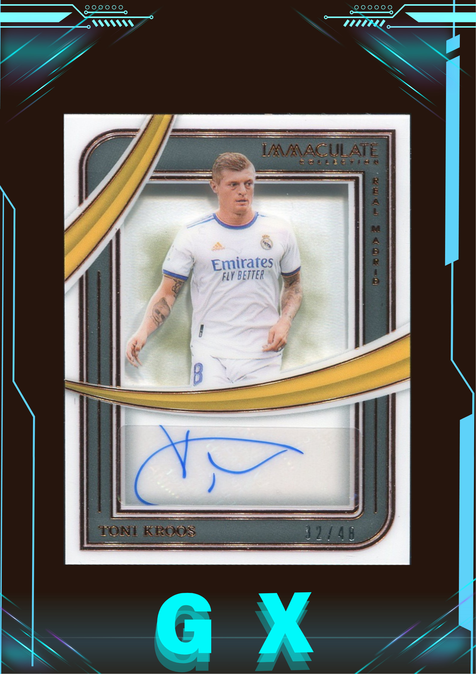 2024-25 Immaculate系列 托尼·克罗斯 Toni Kroos 32/48编 沙盒 皇马 签字 !【钩玄卡店】Will
