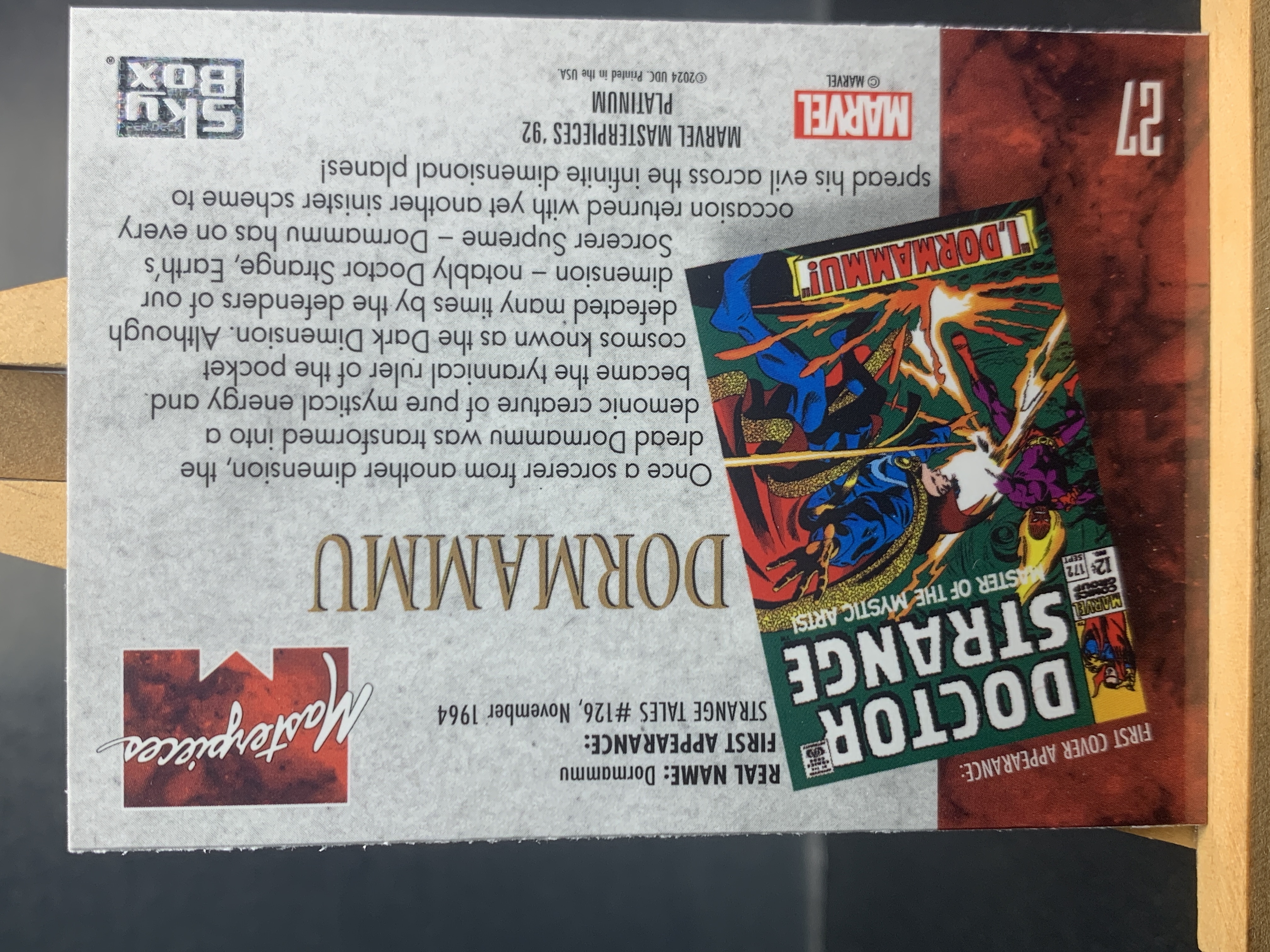 (C2)2024 SKY BOX Marvel 漫威 BASE 多玛姆 实卡好看 收藏凑套必备 卡品如图!!!