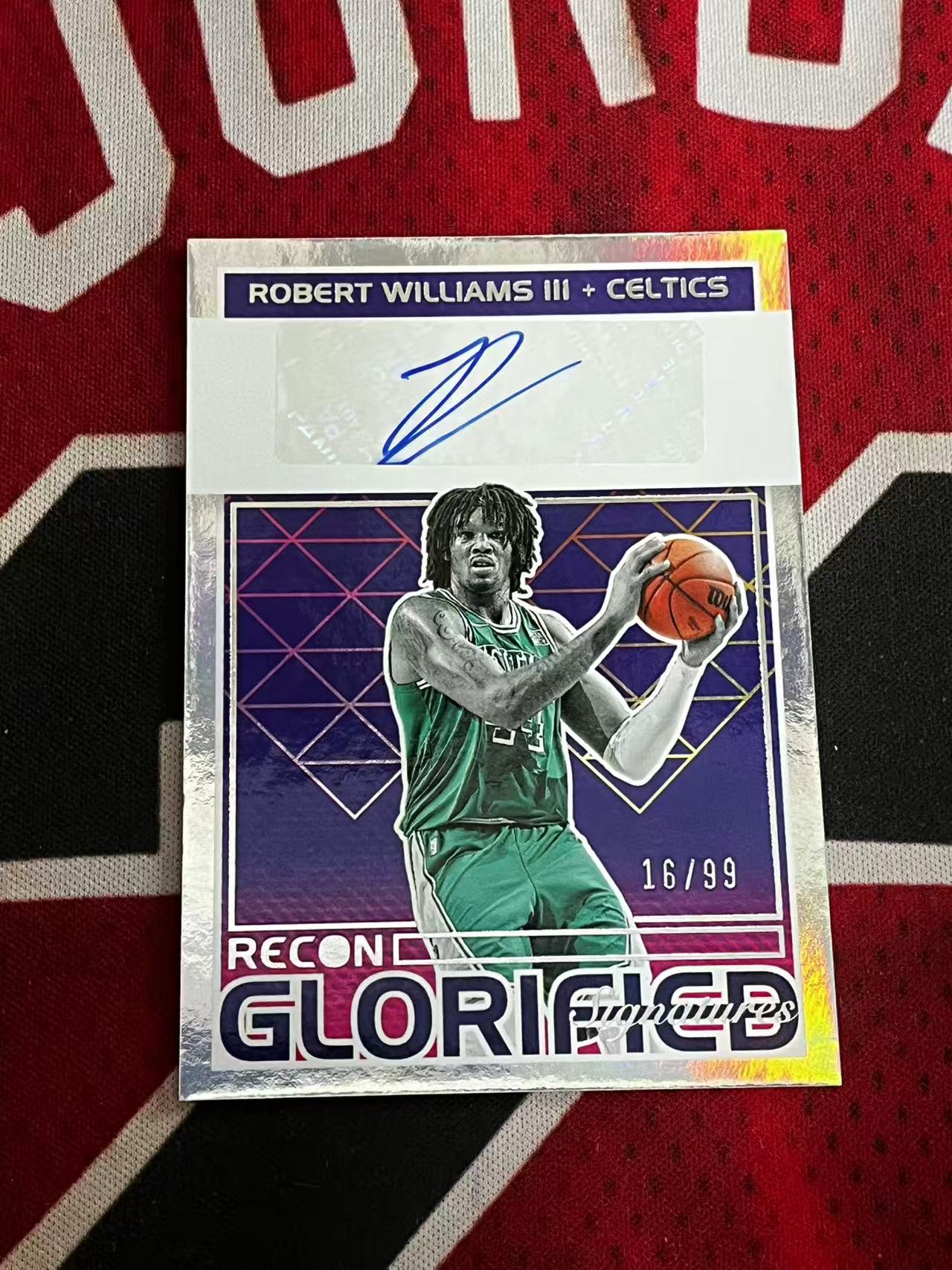 【接寄拍】2021-22 PANINI RECON 凯尔特人 罗威 罗伯特威廉姆斯 99编 签字卡 银折 折射 专收凑套必备【烂臭嘴拍卖】