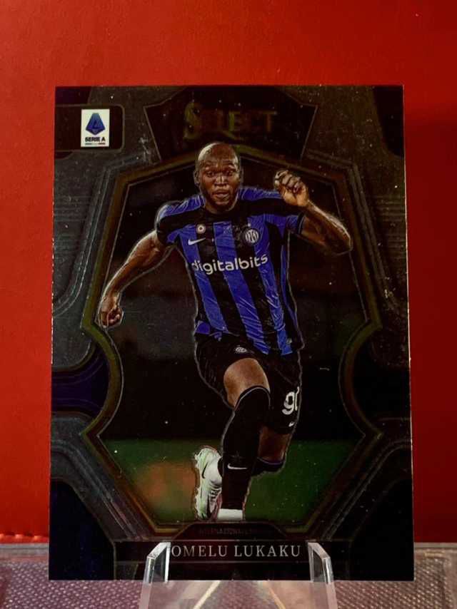 （老末代拍）E16 2022-23 Panini Select Romelu Lukaku 意甲 卢卡库 国际米兰  base 顺丰寄付 免费代拍不保卡品