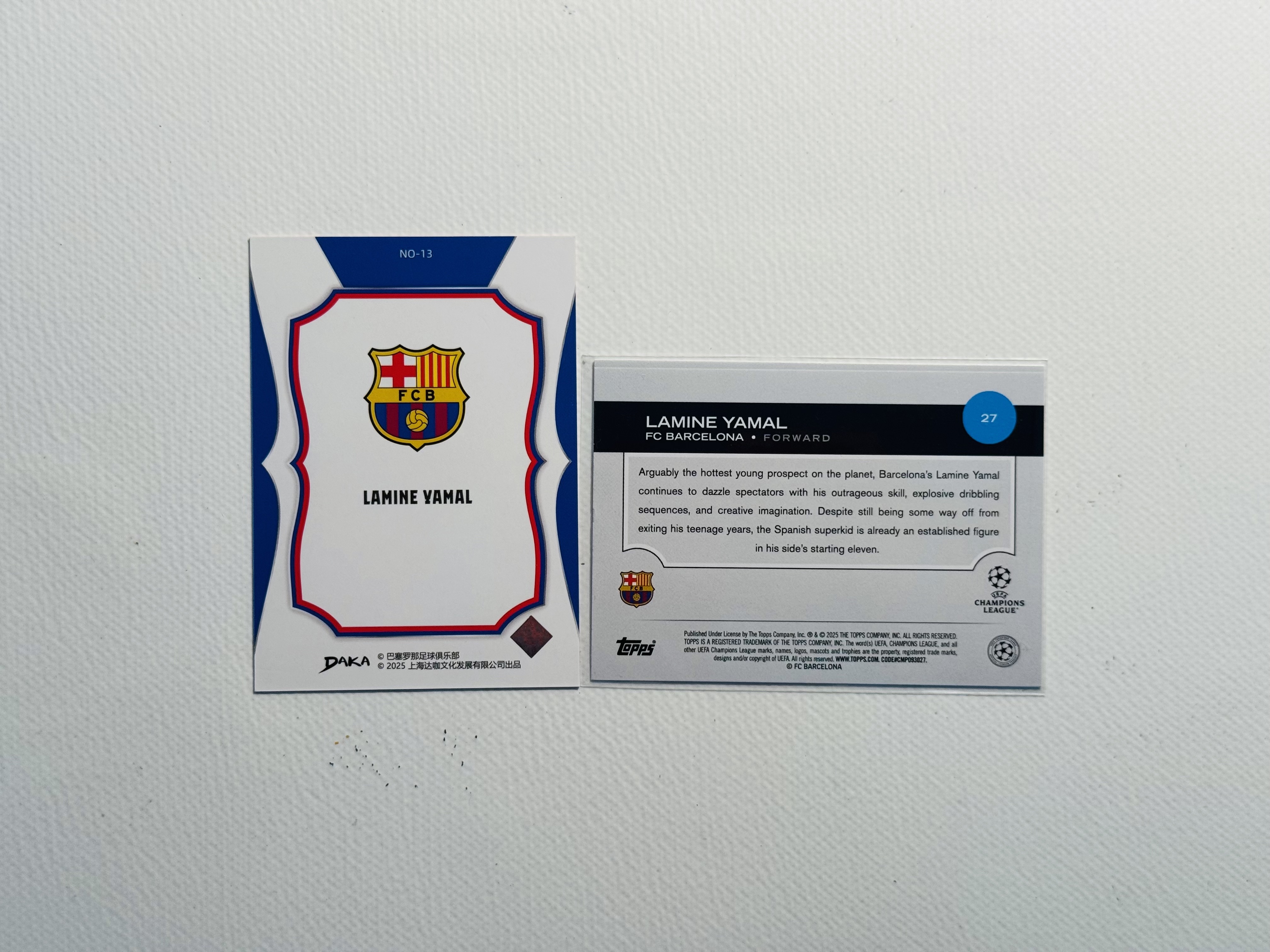 【JAW拍卖】多年份 多系列 LAMINE YAMAL 巴塞罗那 巴萨 西班牙 拉明 亚马尔 RC新秀 超级新人 天才 一图打包lot 卡品如图 相恋