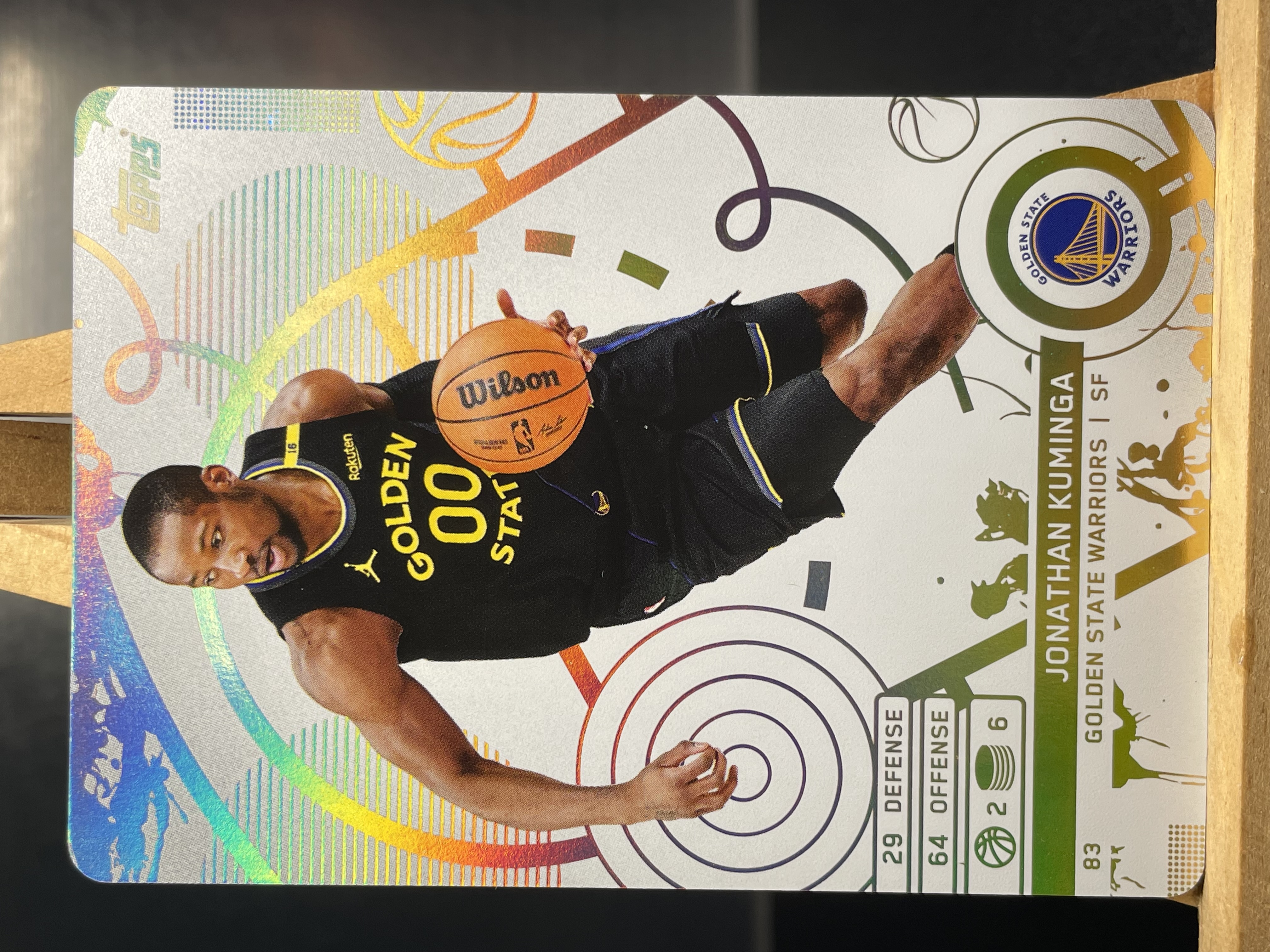 (A11) 2025 Topps 折射 乔纳森 库明加 勇士 近期大热球星 收藏凑套必备 卡品如图 !!!