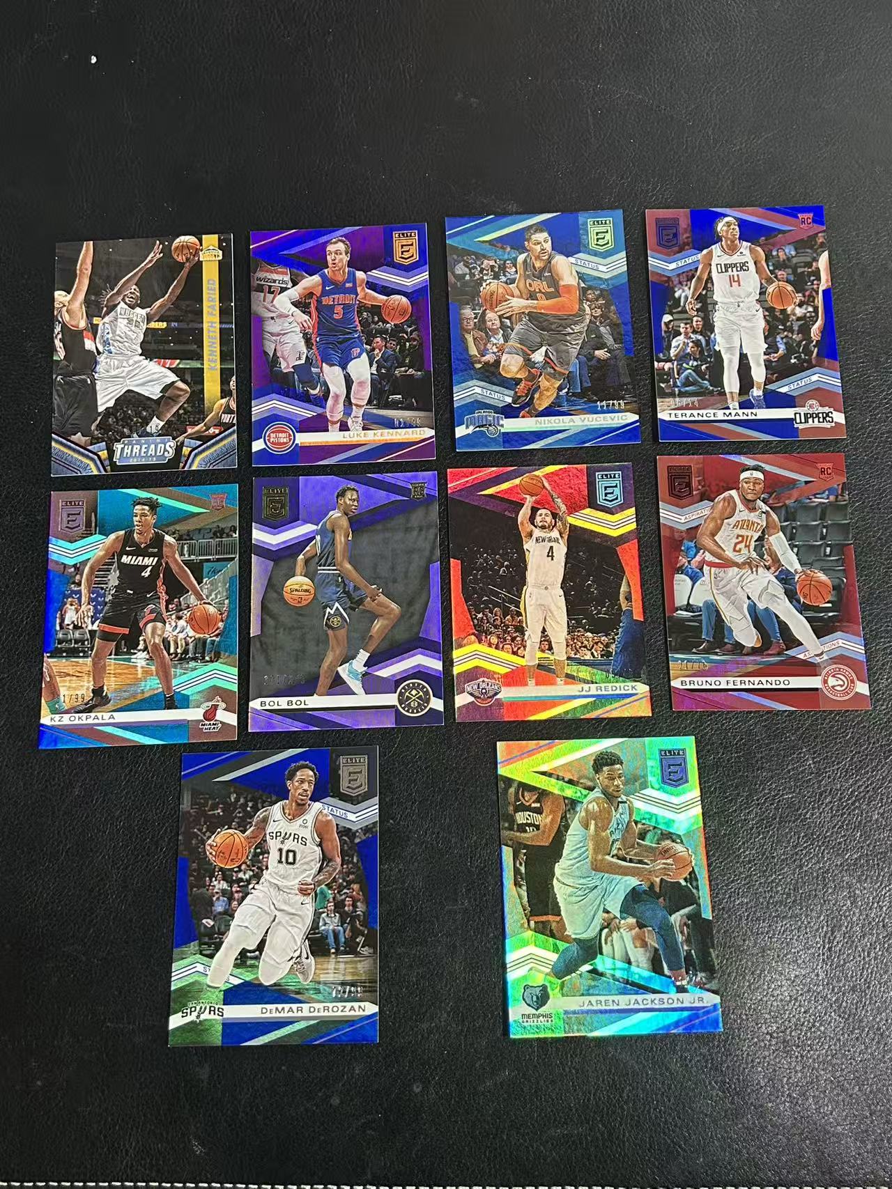 2019-20 Panini Elite Jaren Jackson Jr. 【灯灯拍卡】杰伦 杰克逊 德罗赞 武切维奇等 好人 全员带编 14-299编 收藏凑套必备(雪茄)