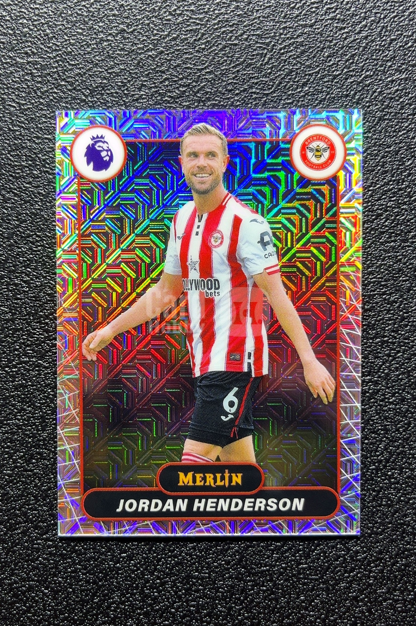 【小白1%代卖】2026 Topps Merlin Jordan Henderson 乔丹·亨德森 银mojo折 折射 卡品如图 高价值 #36 Brentford 布伦特福德 0802