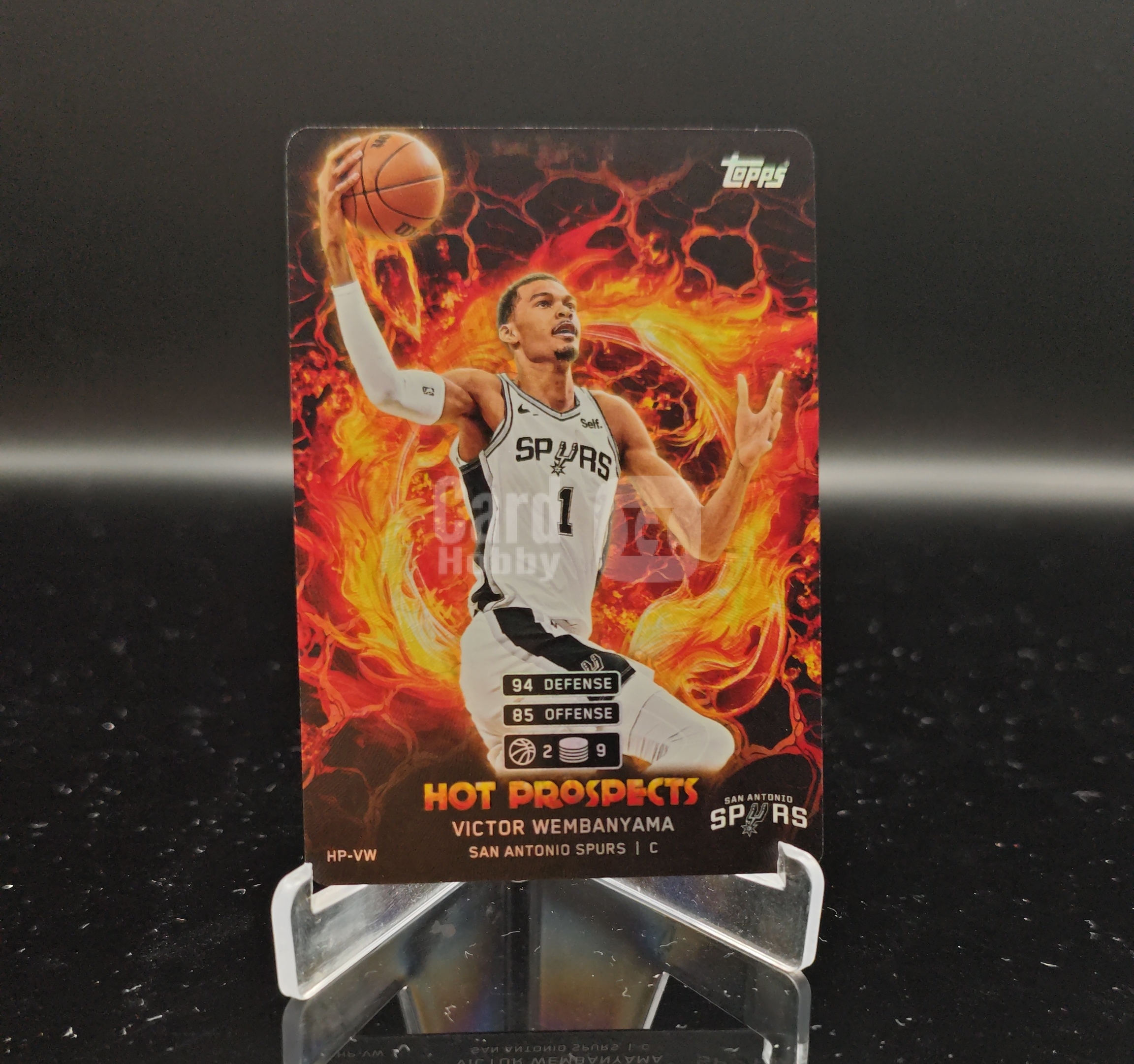 2025 Topps Match Attax Victor Wembanyama #HP-VW 维克托文班亚马 圣安东尼奥马刺 游戏卡 卡品如图