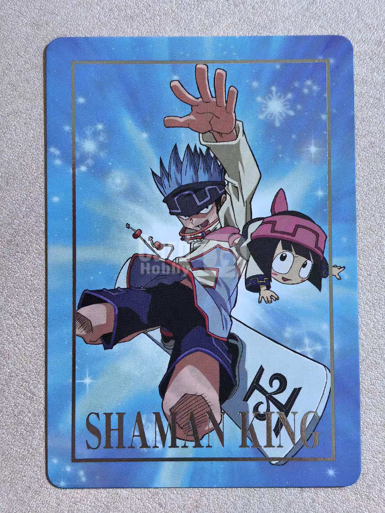 STAR CHILD 《通灵王》系列 “霍洛霍洛 & 可洛洛” 编号KIBA680 烫银特典卡 卡边有瑕 卡品如图