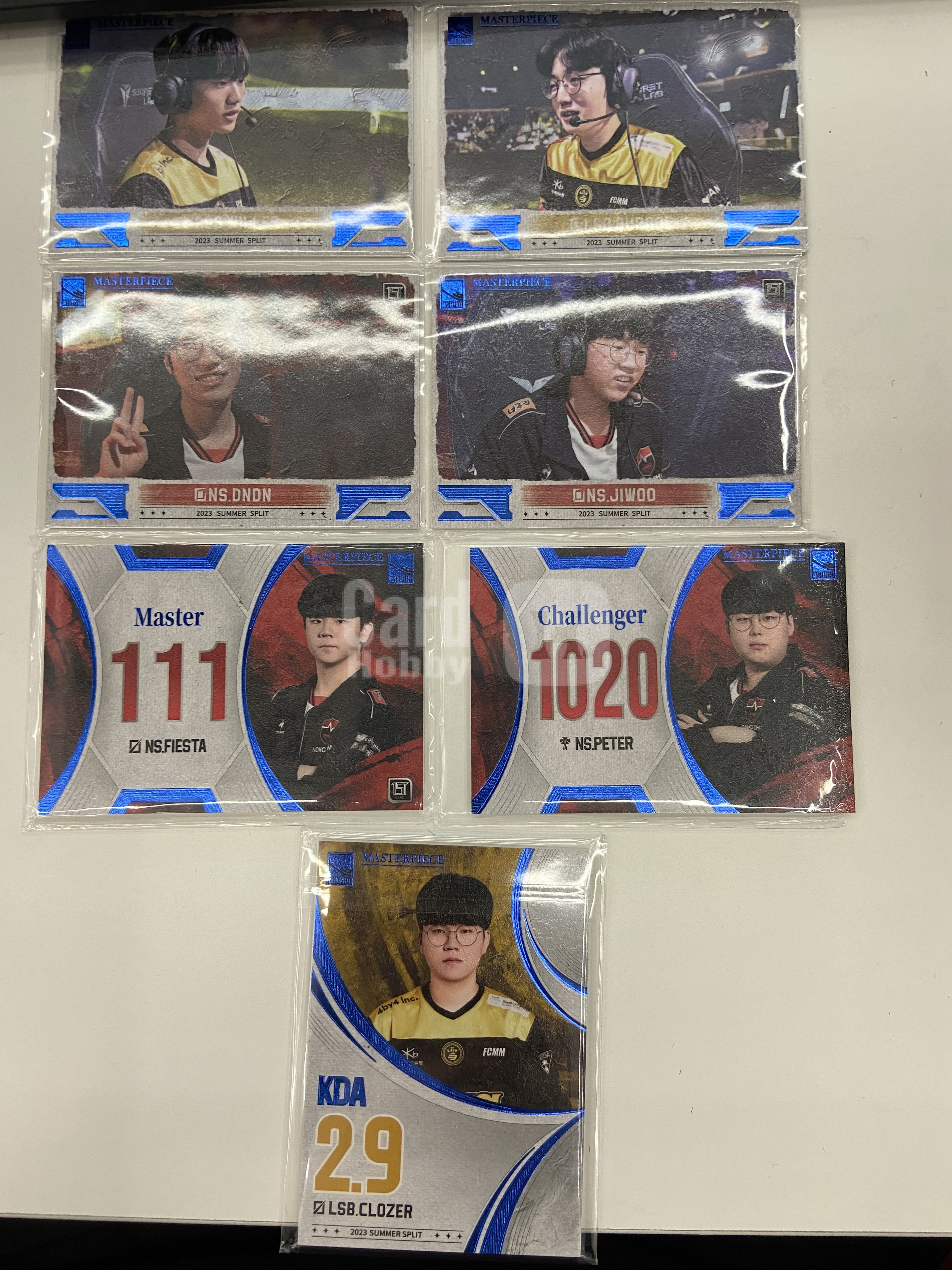 2025 Buffun LPL Cryin 现场卡 NS LSB BURDOL 不凡玩品 英雄联盟 杰作 佛总