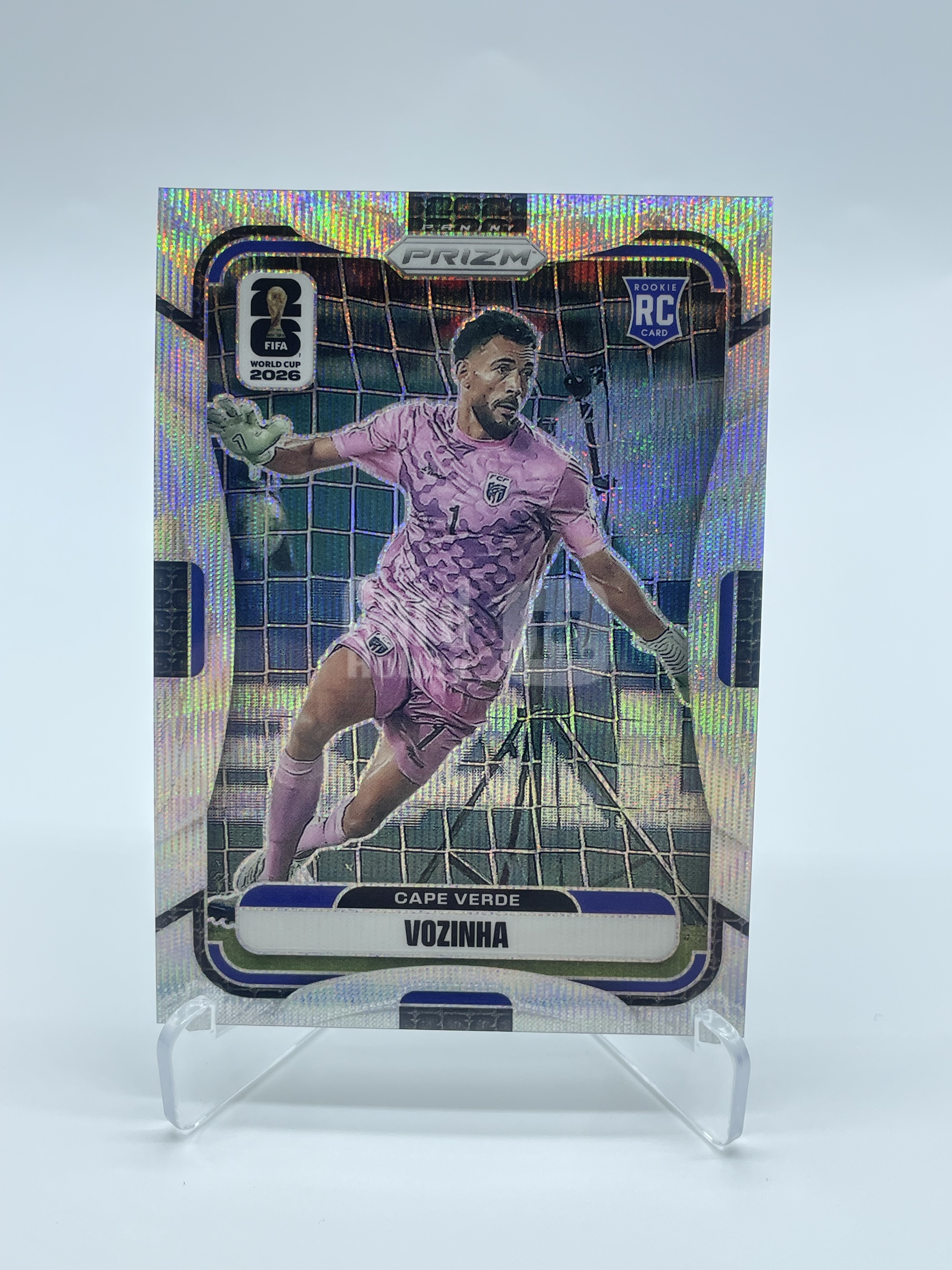 2026 Panini Prizm FIFA World Cup vozinha【Simple】世界杯 PZ 沃齐尼亚 新秀RC 佛得角 门将 门神 银折 折射 波纹折 专收必备