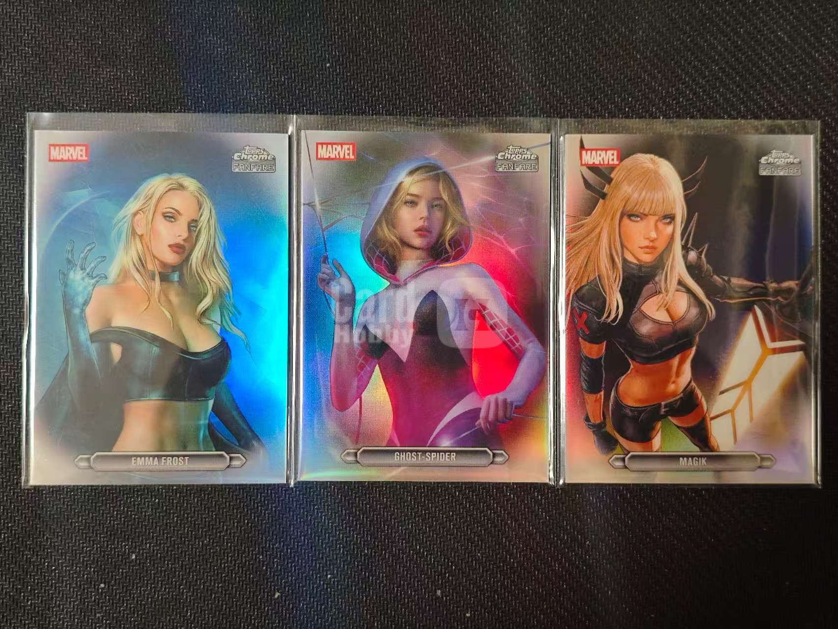 2026 Topps Chrome 漫威宇宙 Fanfare 【有品代卖】漫威 MARVEL 白皇后 幽灵蜘蛛 秘客 喝彩特卡 银折 SP 值得收藏 卡品如图/sushi