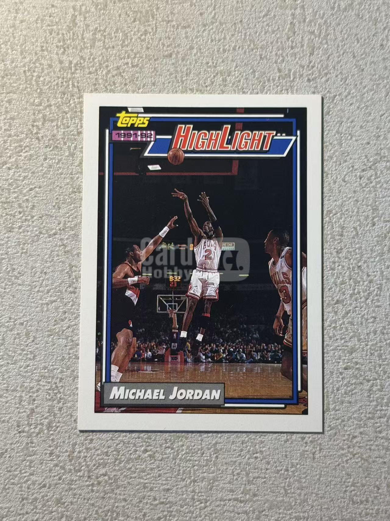 1992 Topps Topps Michael Jordan 公牛 迈克尔 乔丹 飞人 稀有老特 sp 经典选图 收藏必备