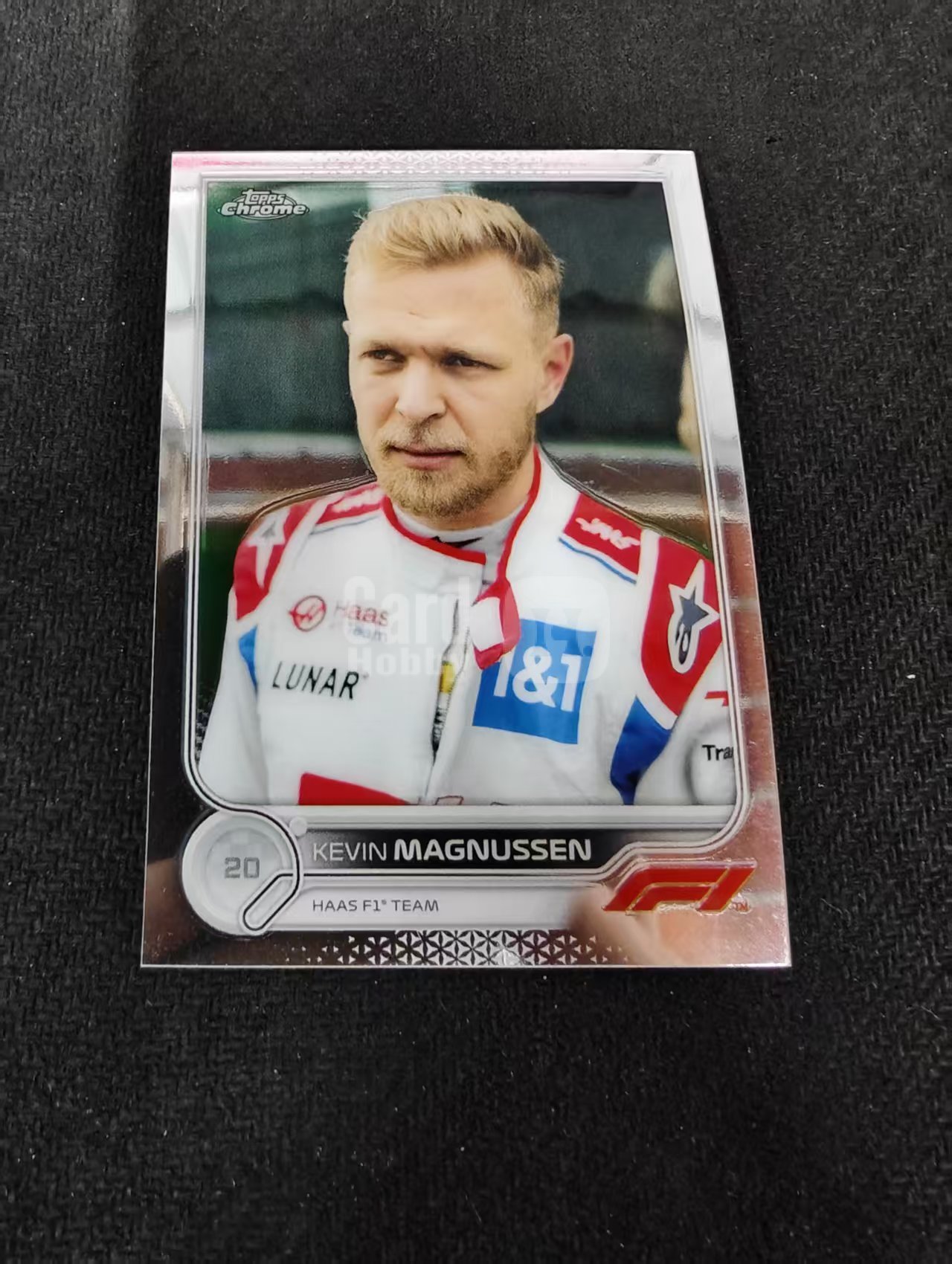 2022 Topps Chrome F1 Kevin Magnussen 凯文 马格努森 哈斯 划痕 边角瑕疵#75