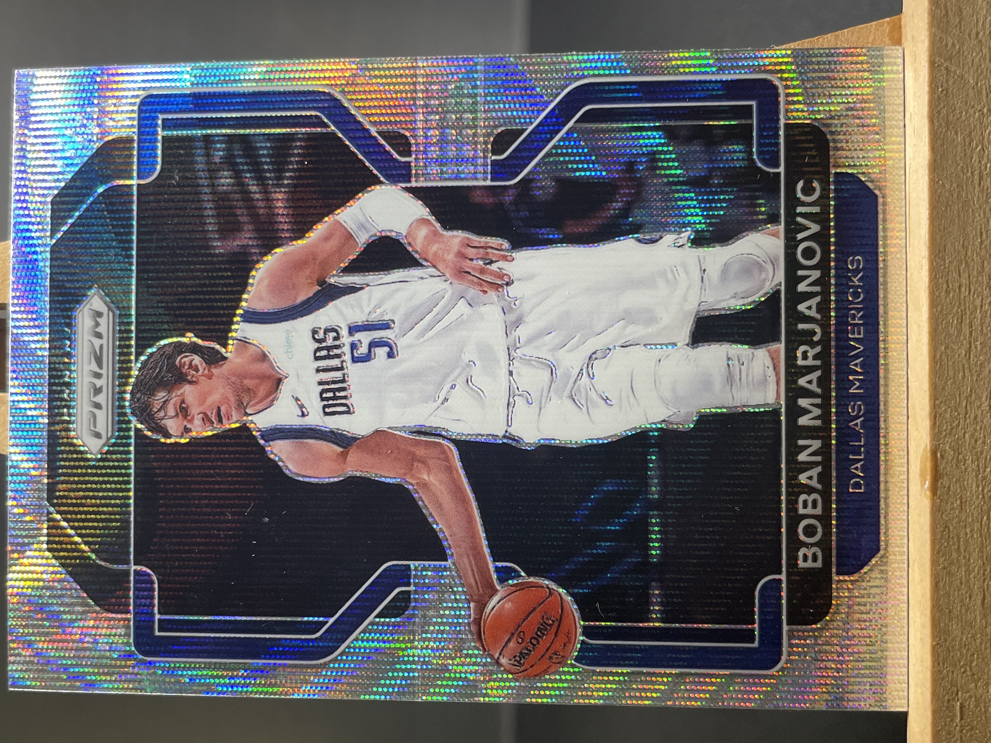 (A2) 2021-22 PANINI PRIZM 银波纹 博班 马里亚诺维奇 独行侠  实卡好看 收藏凑套必备 卡品如图 ！！！