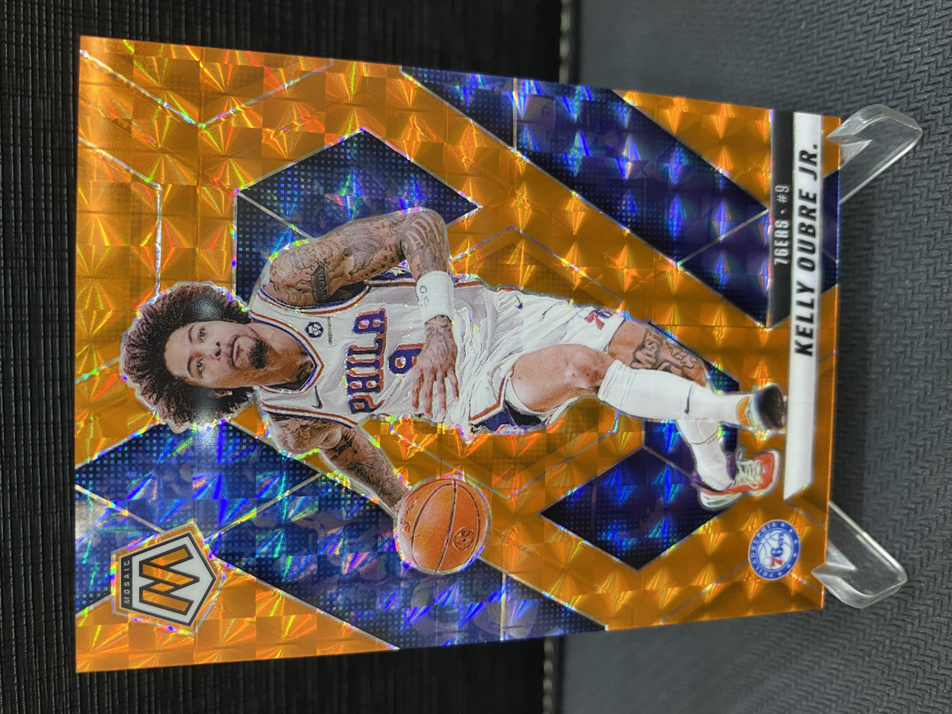 2024-25 Panini Mosaic Kelly Oubre Jr. RC 马赛克 凯利 乌布雷 折射 橙折 橙马赛克折 249编 收藏必备 卡品如图 -老道-【乌苏拍卖】